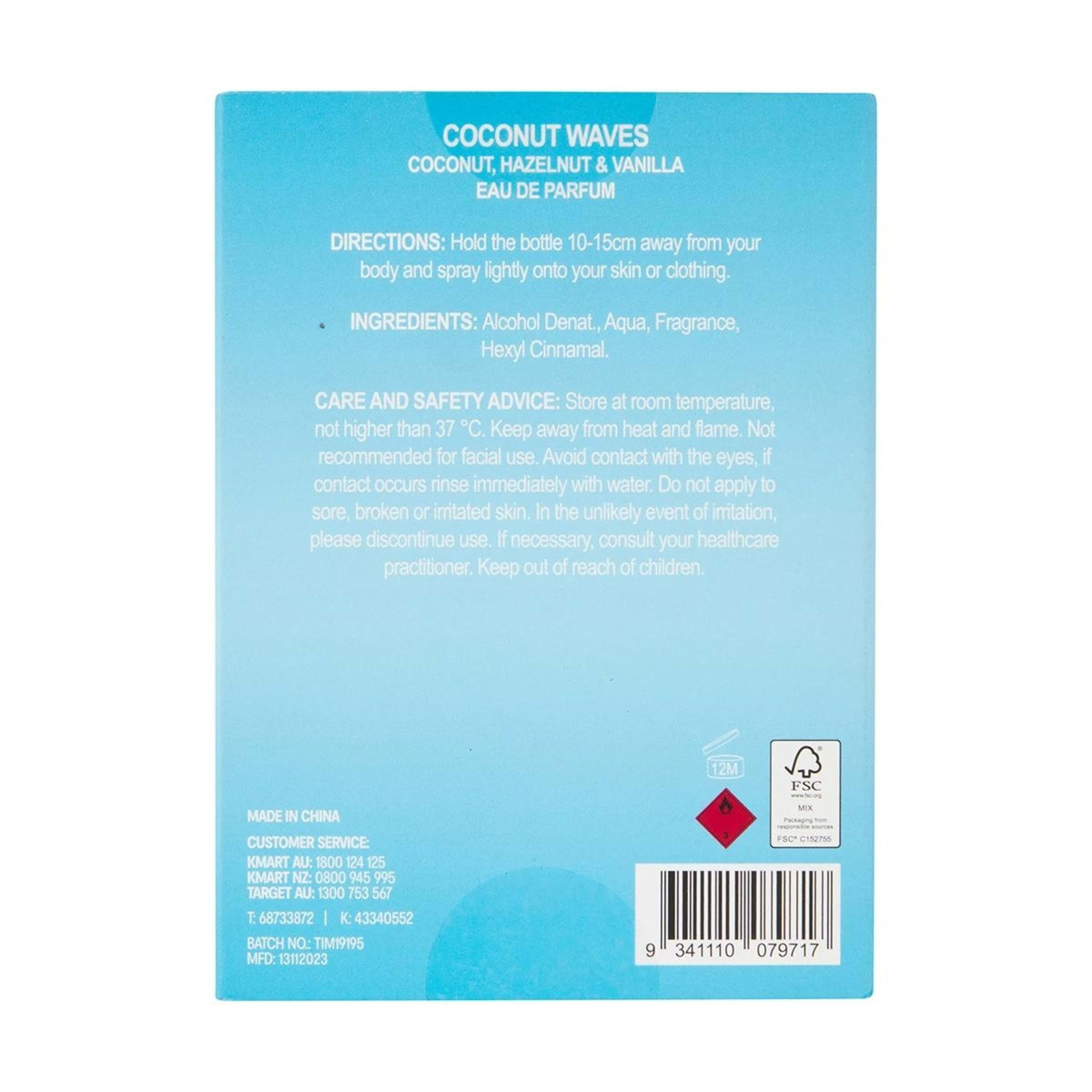 8 OXX Fragrance Coconut Waves Summer Solstice Eau De Parfum - Coconut, Hazelnut and Vanilla, 8 of 8