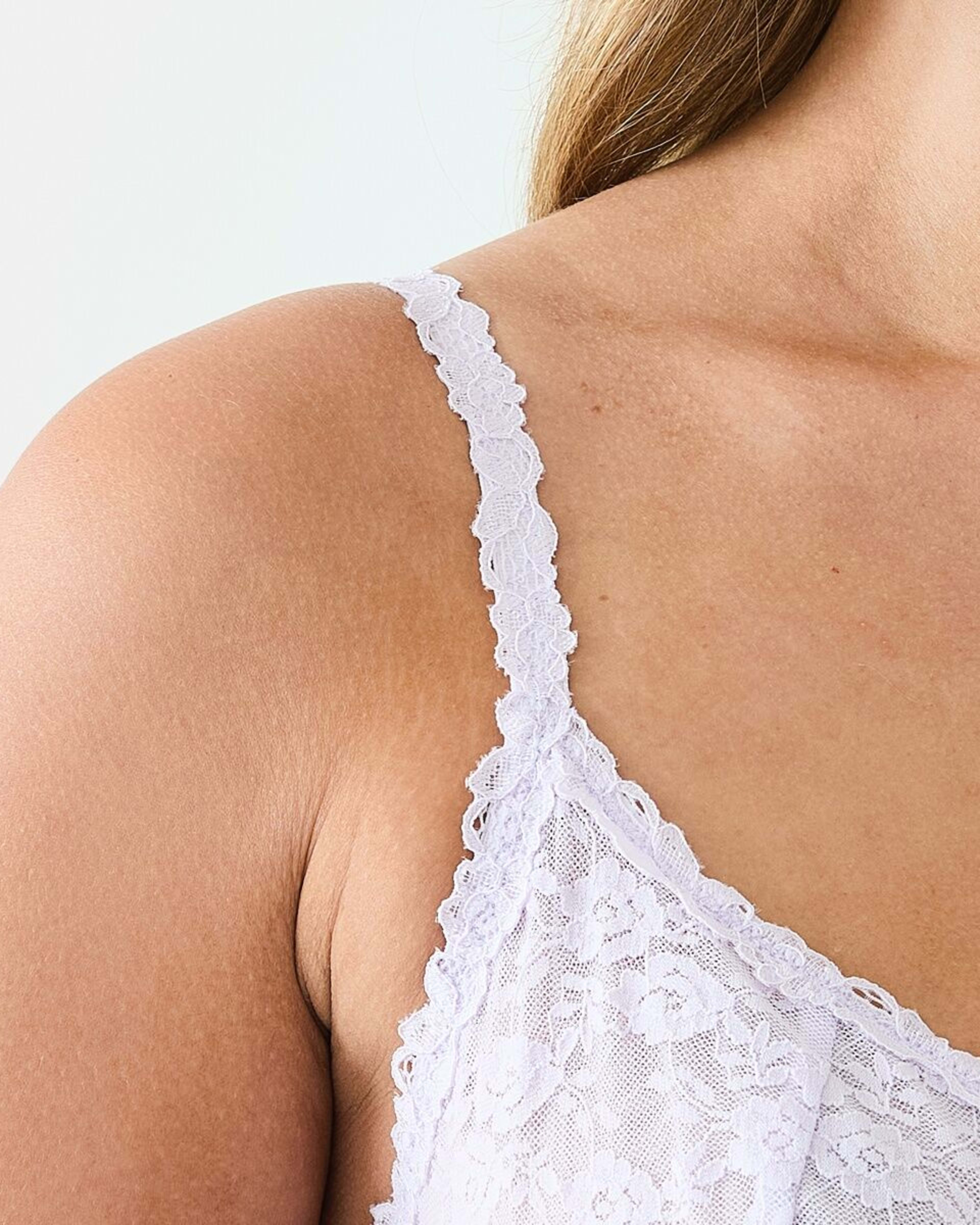 5 Co-ordinated Lace Soft Cup Sage Bra Lily Laven, 5 of 6
