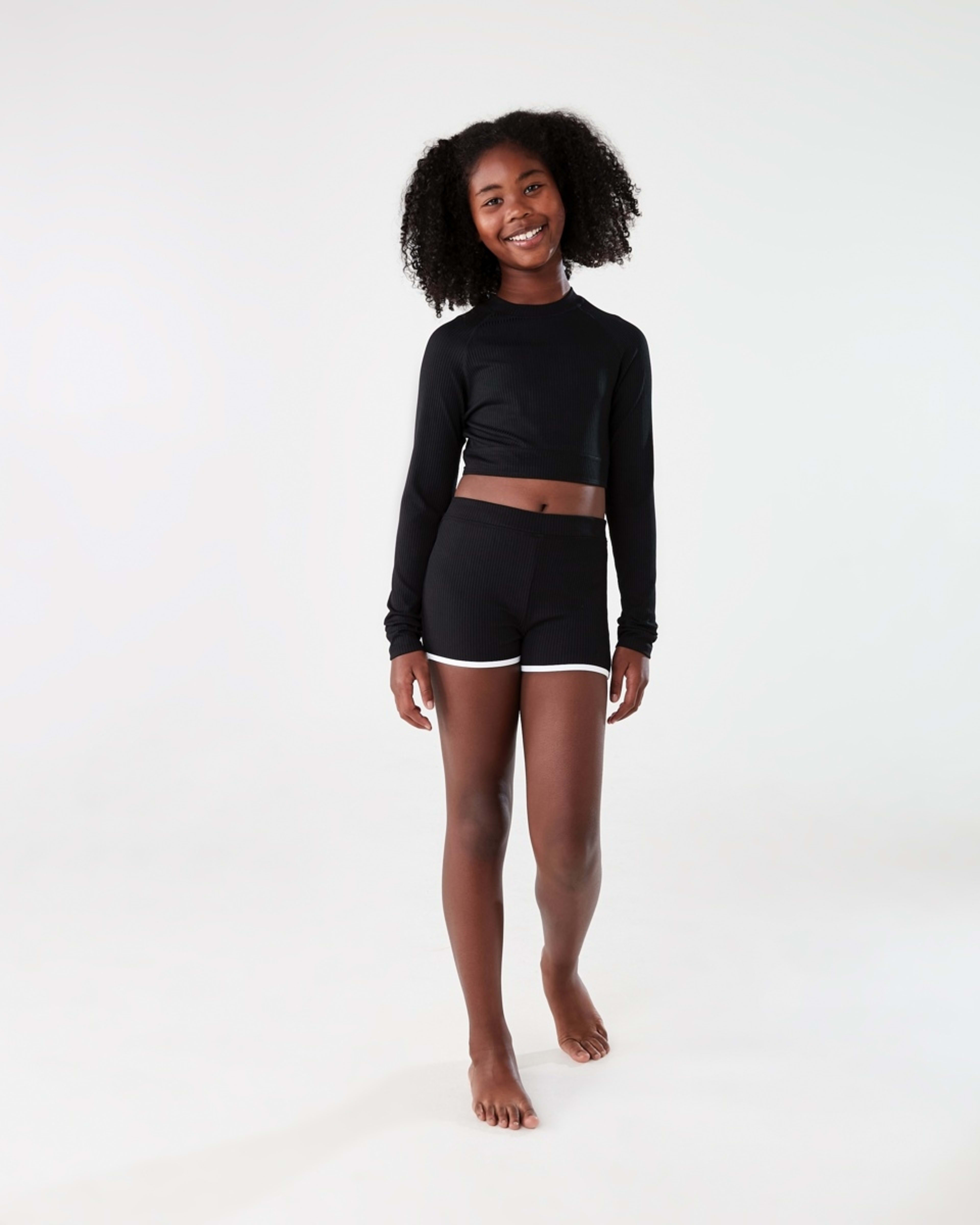 6 3 Piece Swim Set BLACK, 6 of 9
