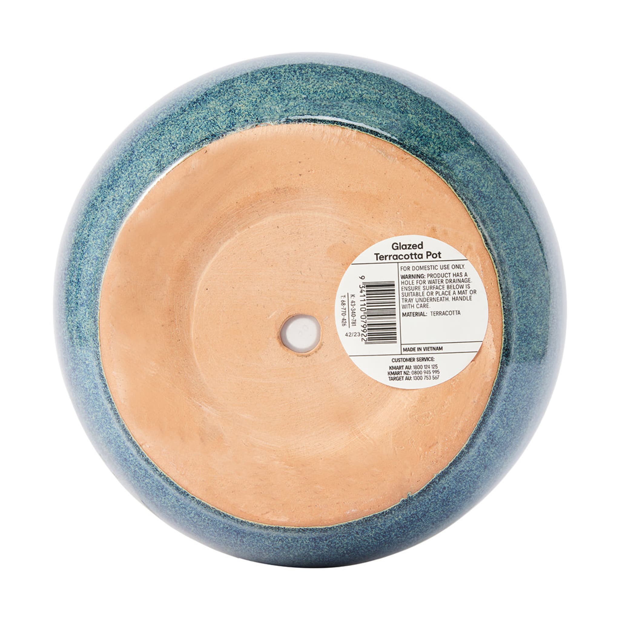 Glazed Terracotta Pot Kmart