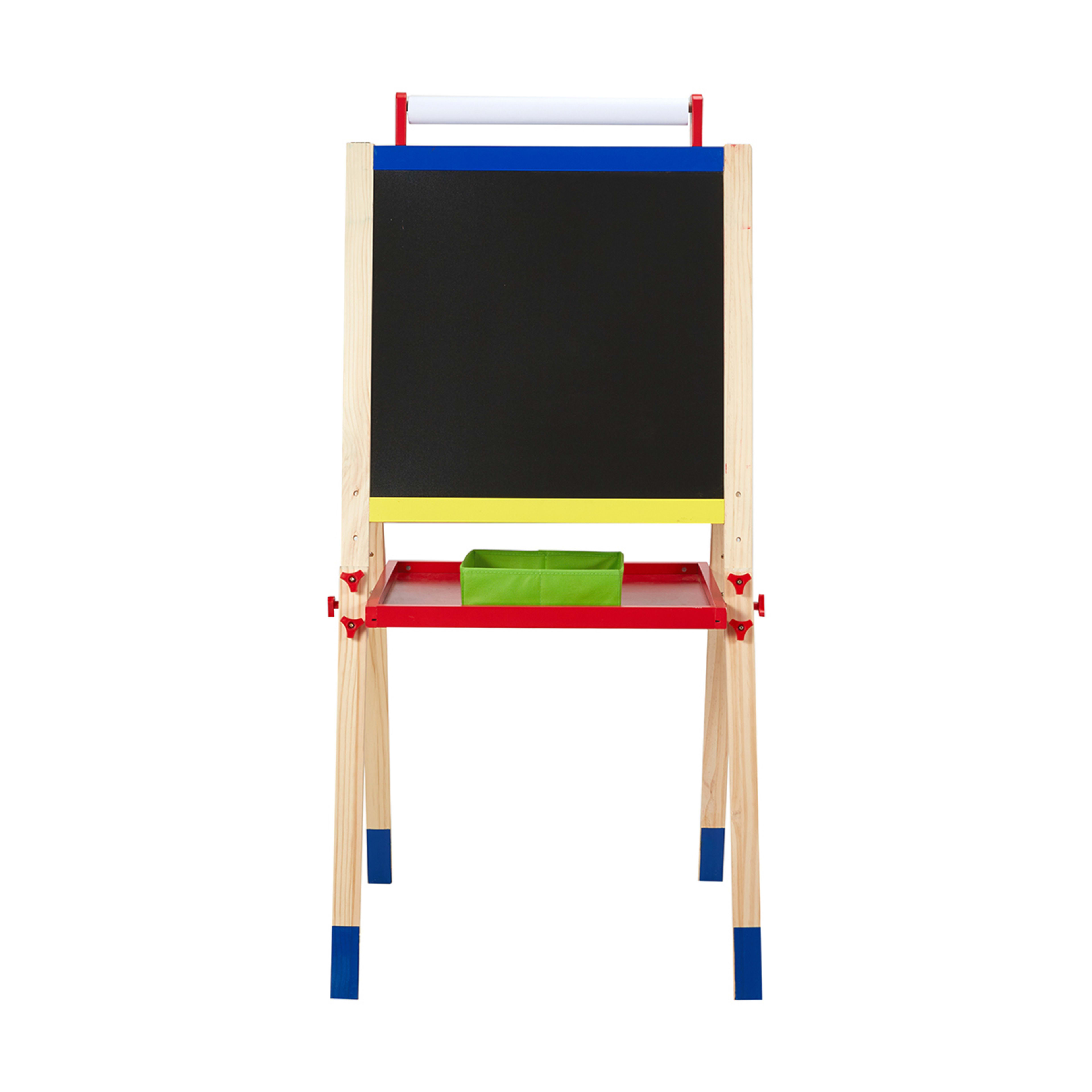 3in1 Wooden Art Easel with Paper Kmart