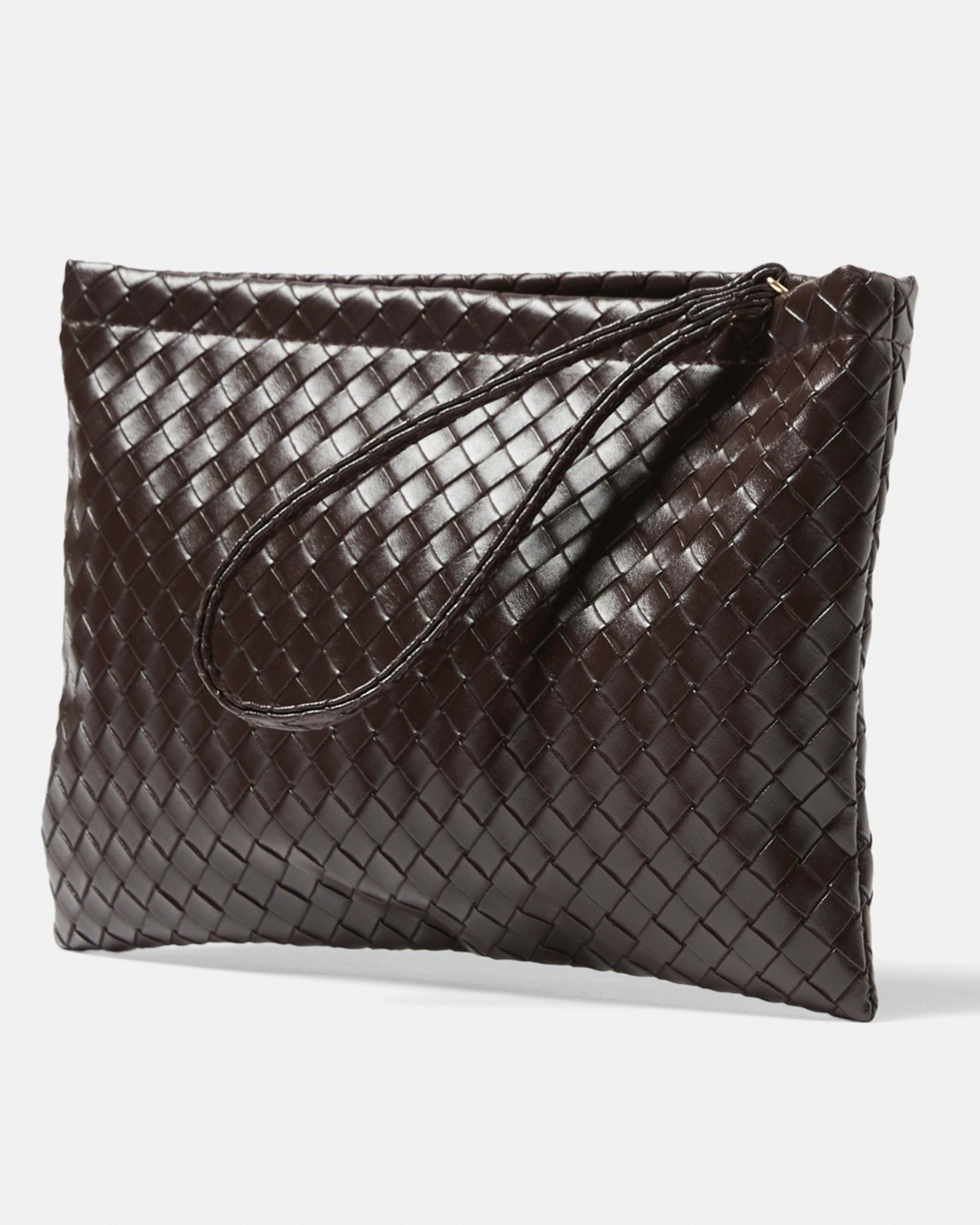 2 Weave Pouch CHOCOLATE PLUM, 2 of 4