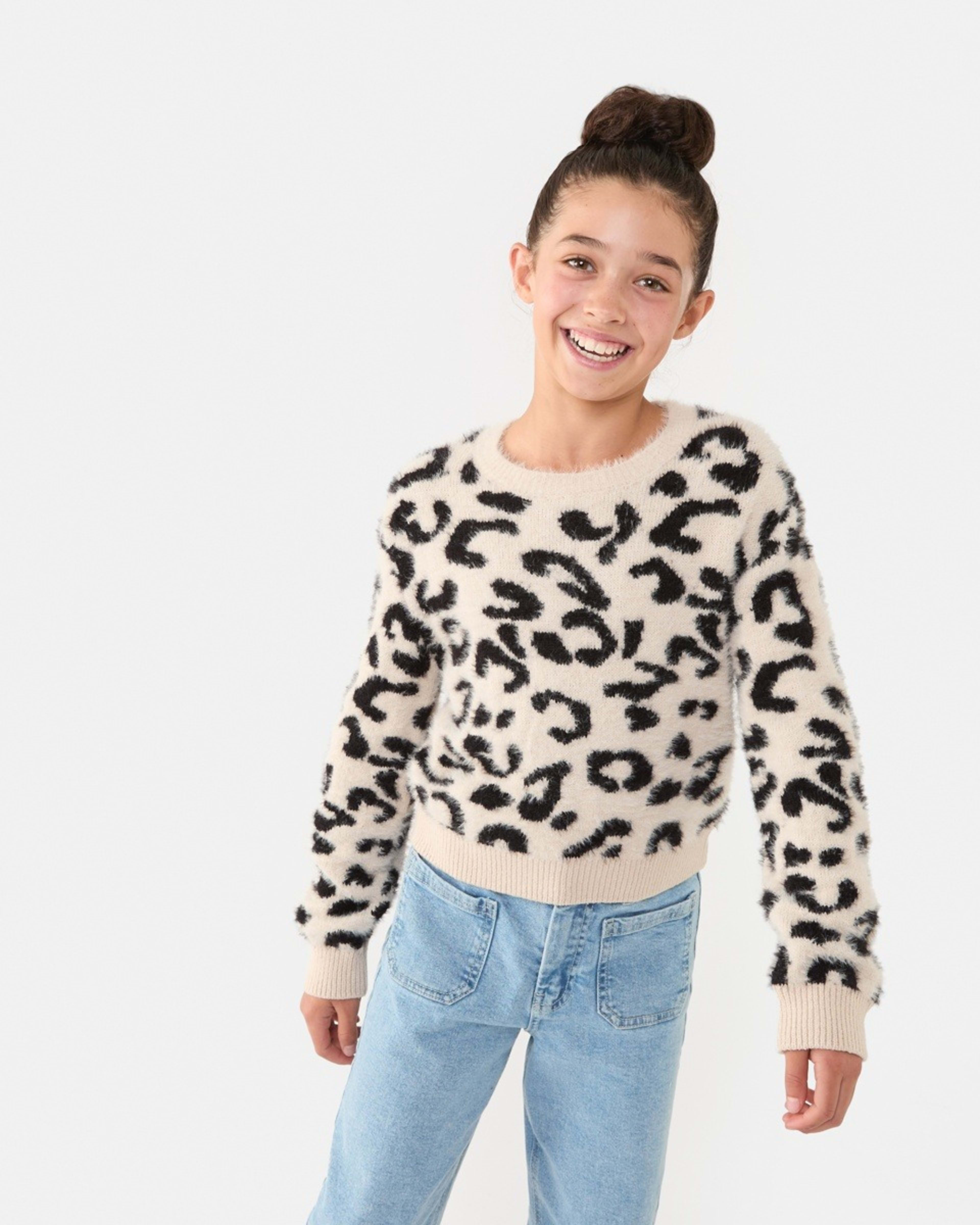 1 Eyelash Knit Jumper Leofluff, 1 of 9