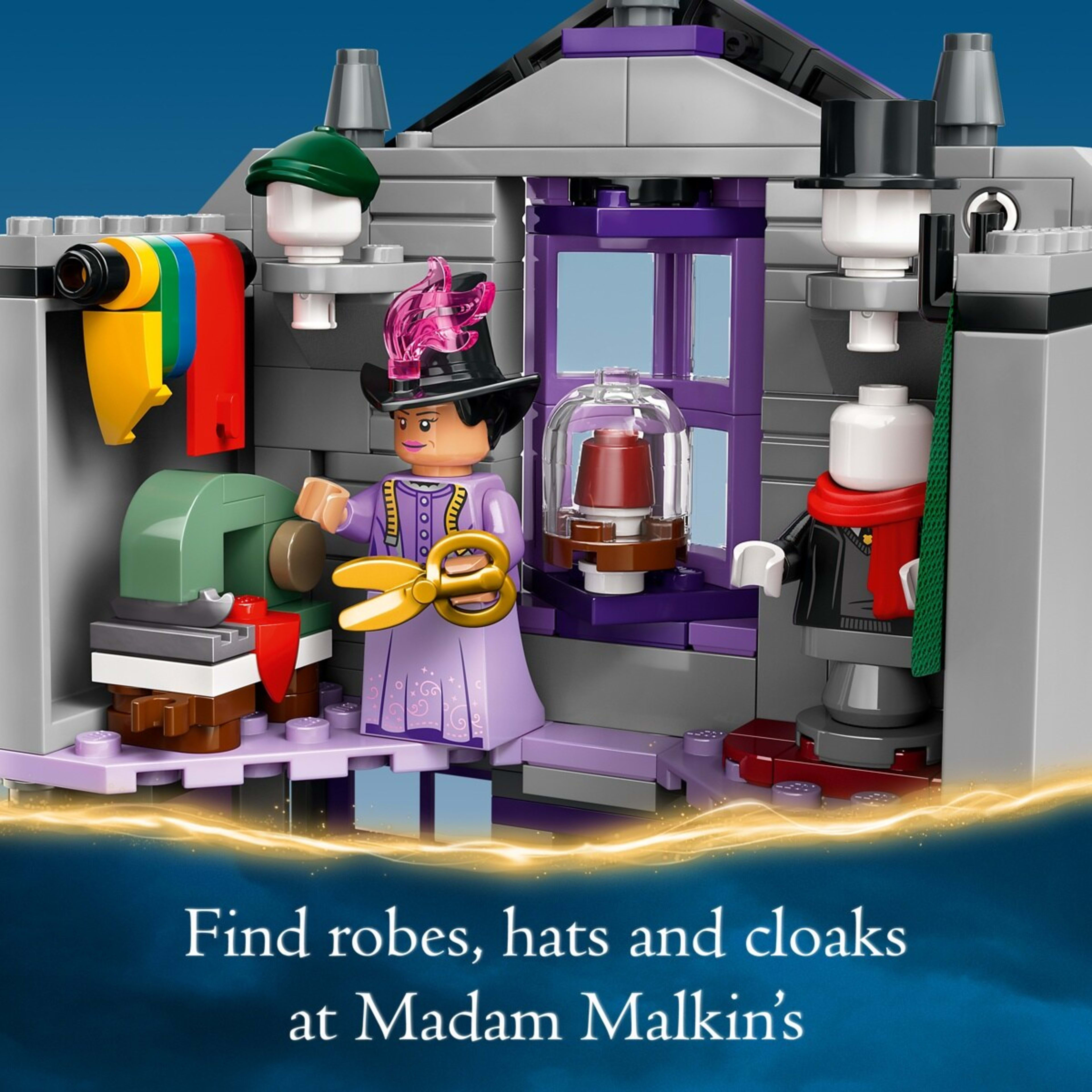 7 LEGO Harry Potter Ollivanders & Madam Malkin's Robes 76439, 7 of 11