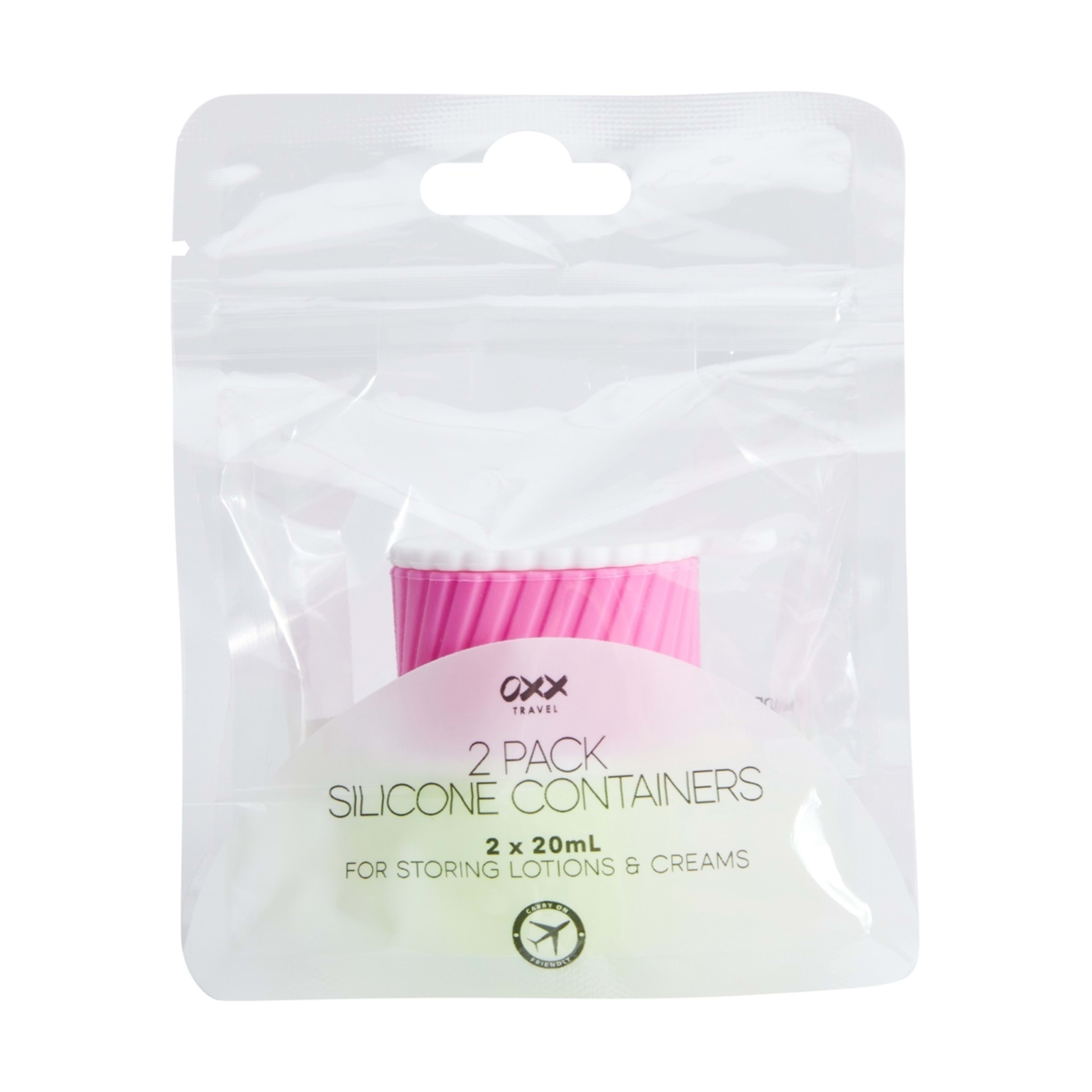 4 OXX Travel 2 Pack Silicone Containers, 4 of 5