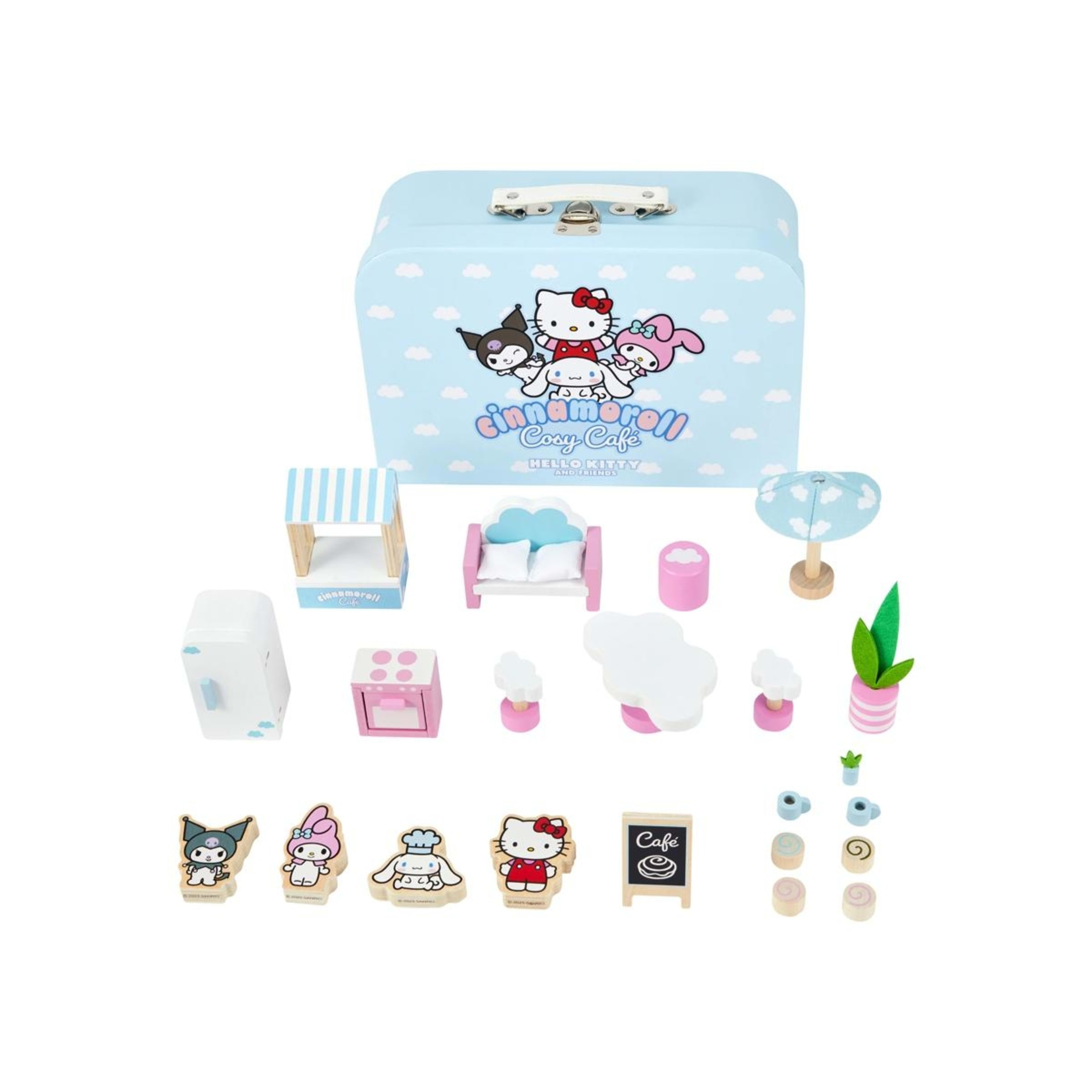 6 Hello Kitty and Friends Suitcase Dollhouse, 6 of 8