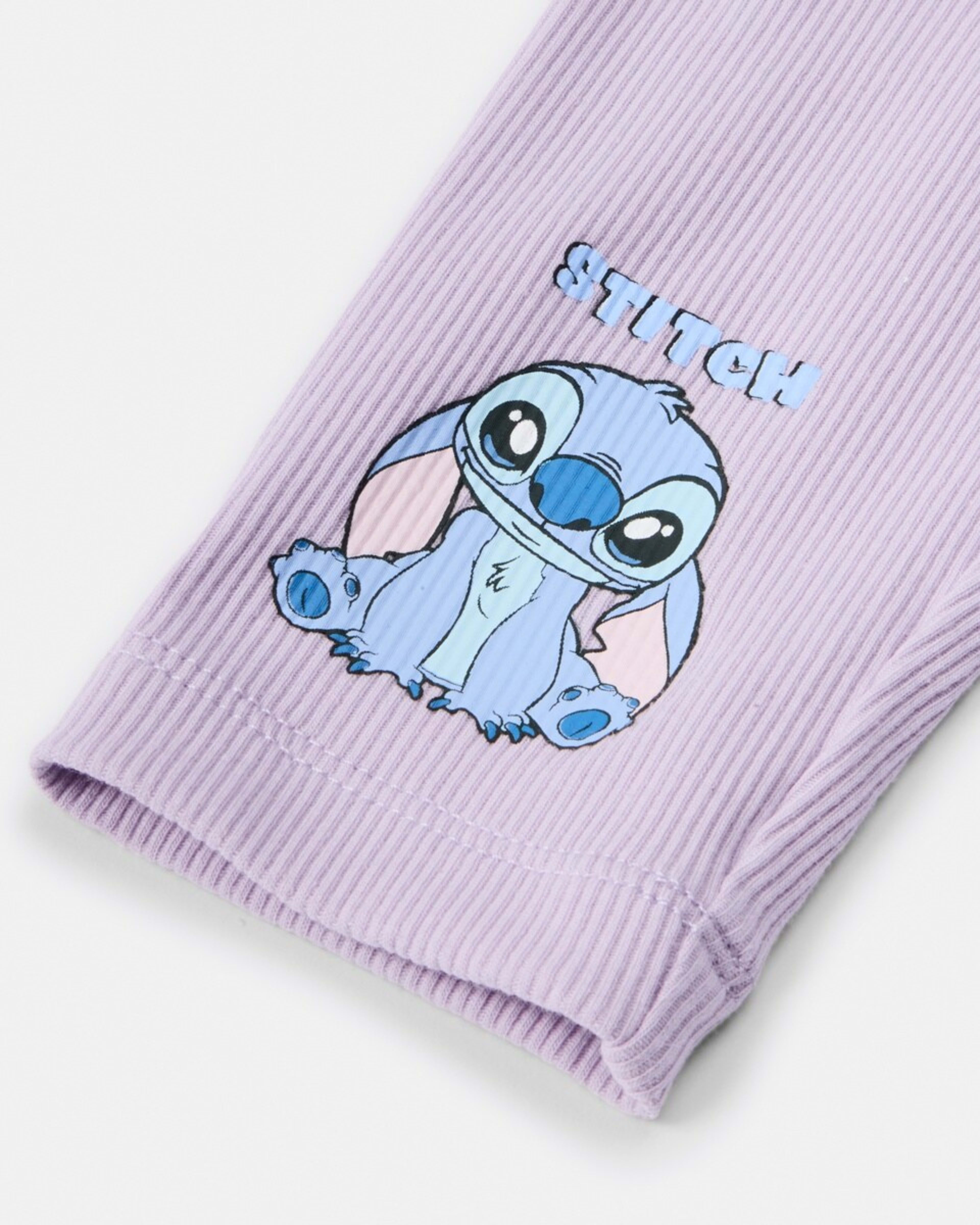 7 Disney Lilo & Stitch License Sweatshirt and Leggings Set Lilac Stitch, 7 of 7
