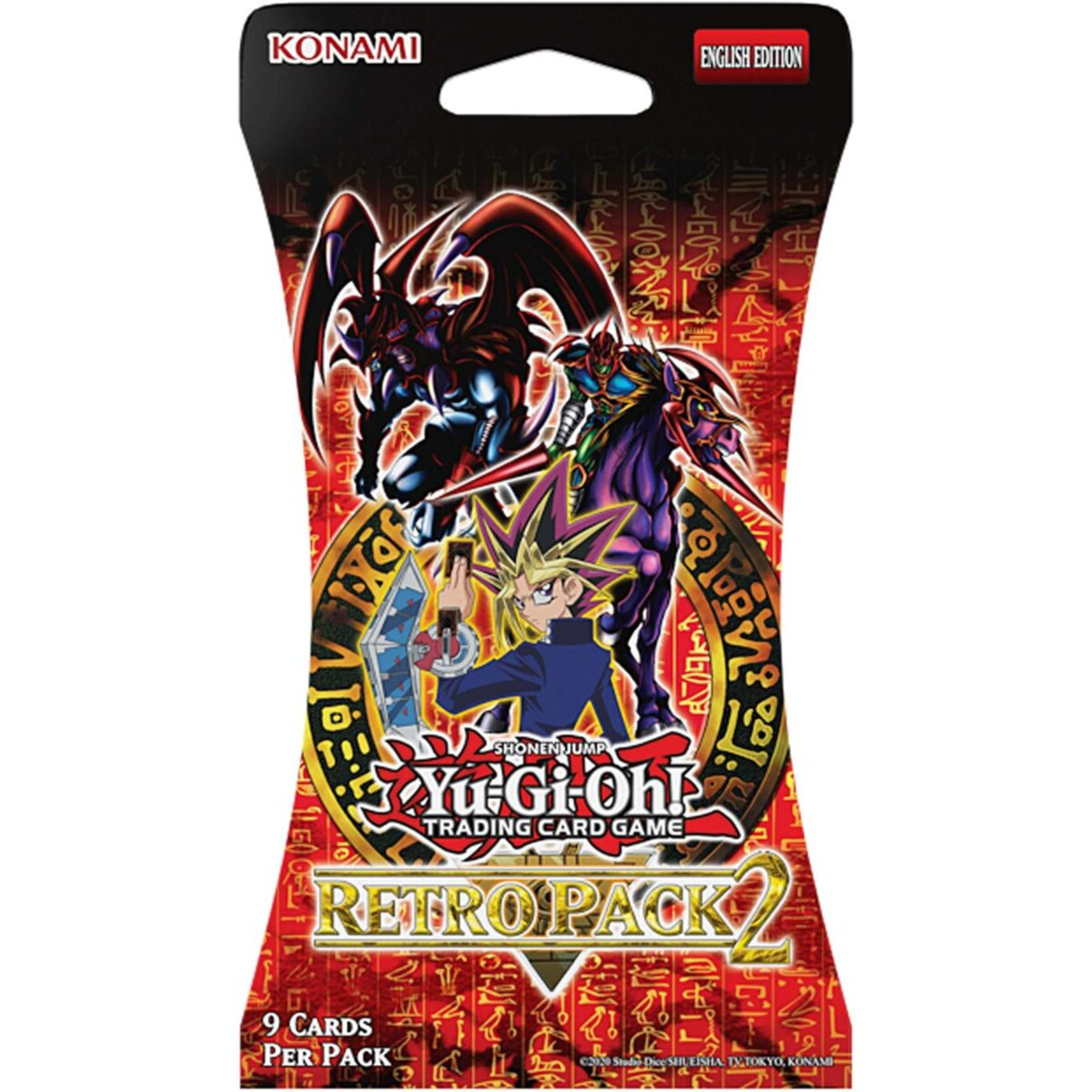 1 Konami Shonen Jump Yu-Gi-Oh! Trading Card Game: Retro Pack 2 Blister Pack (2025 Reprint), 1 of 4