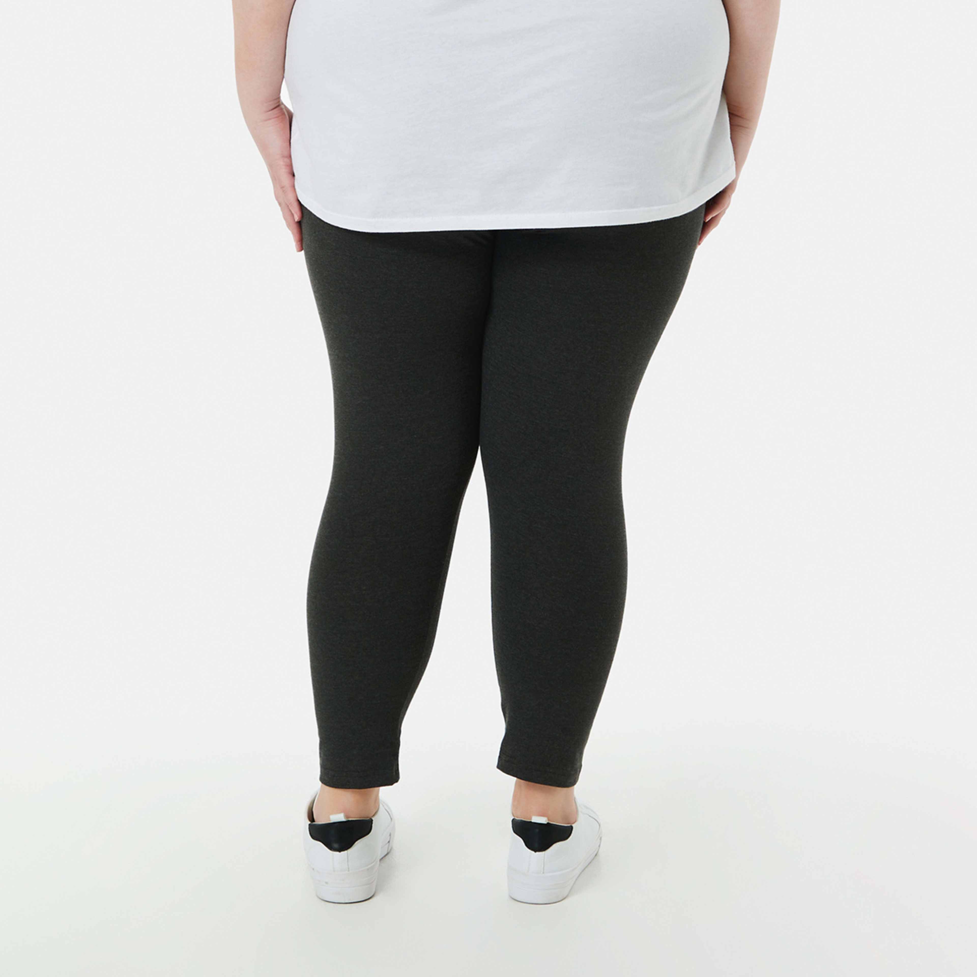 3 Curve 3/4 Leggings Blk Marle, 3 of 5