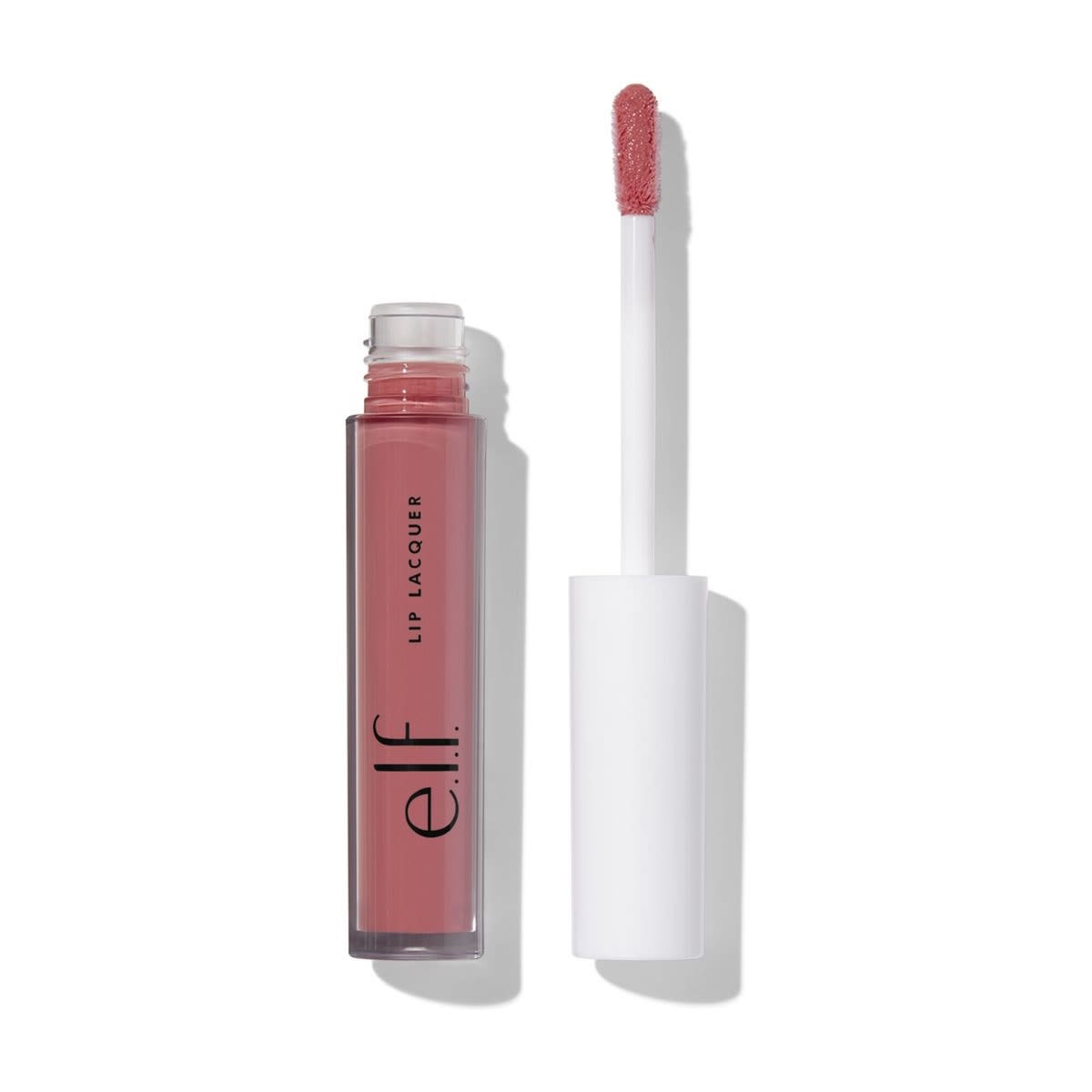 elf lip lacquer tea rose