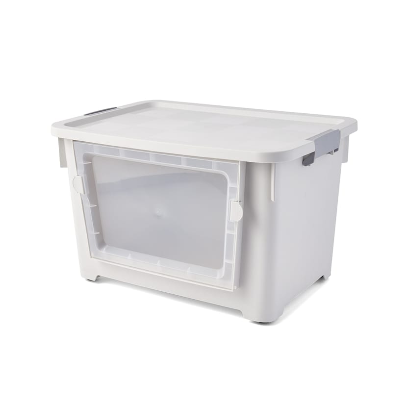 Front Opening Storage Tub Medium Kmart