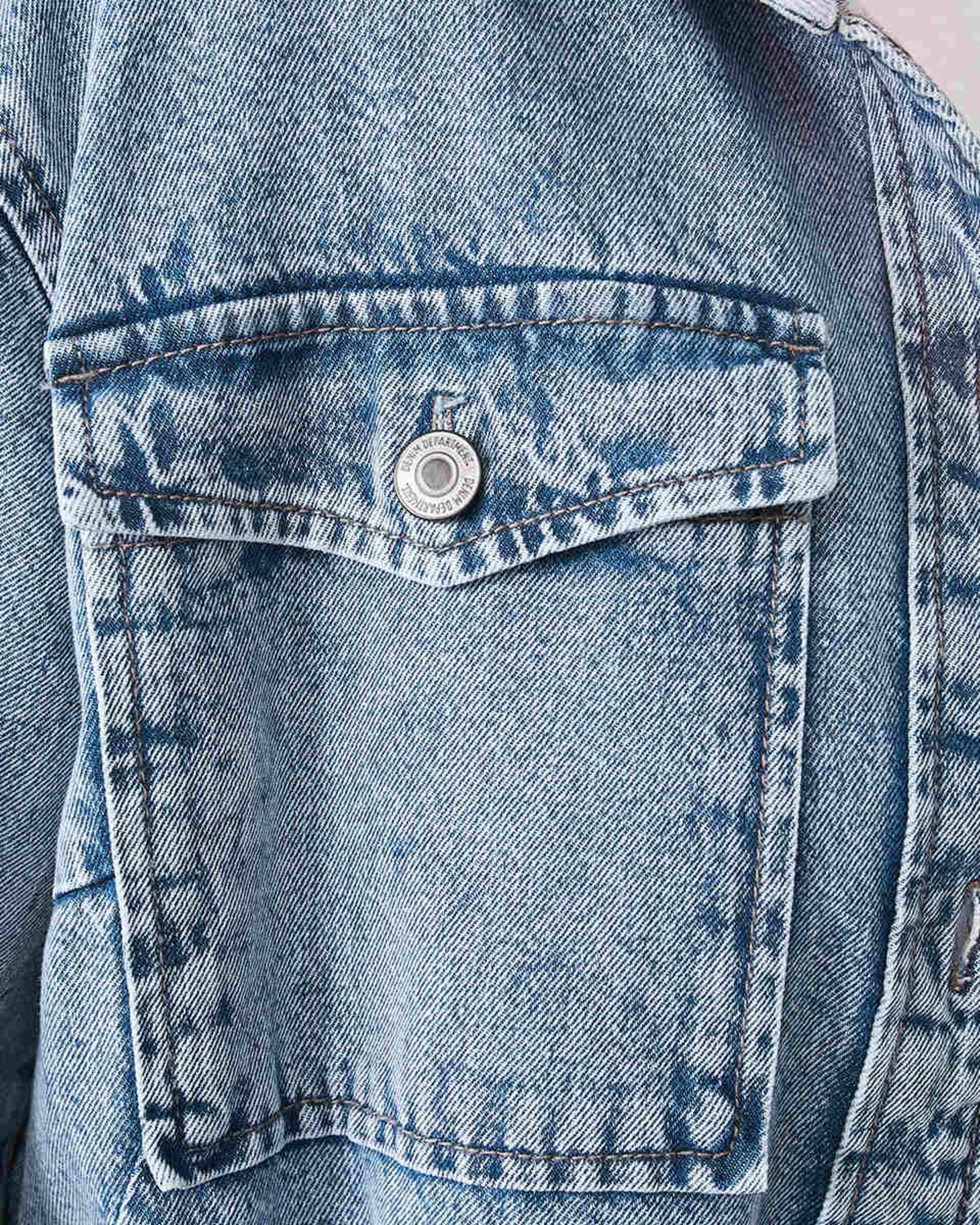 7 Denim Shacket Light Wash, 7 of 8