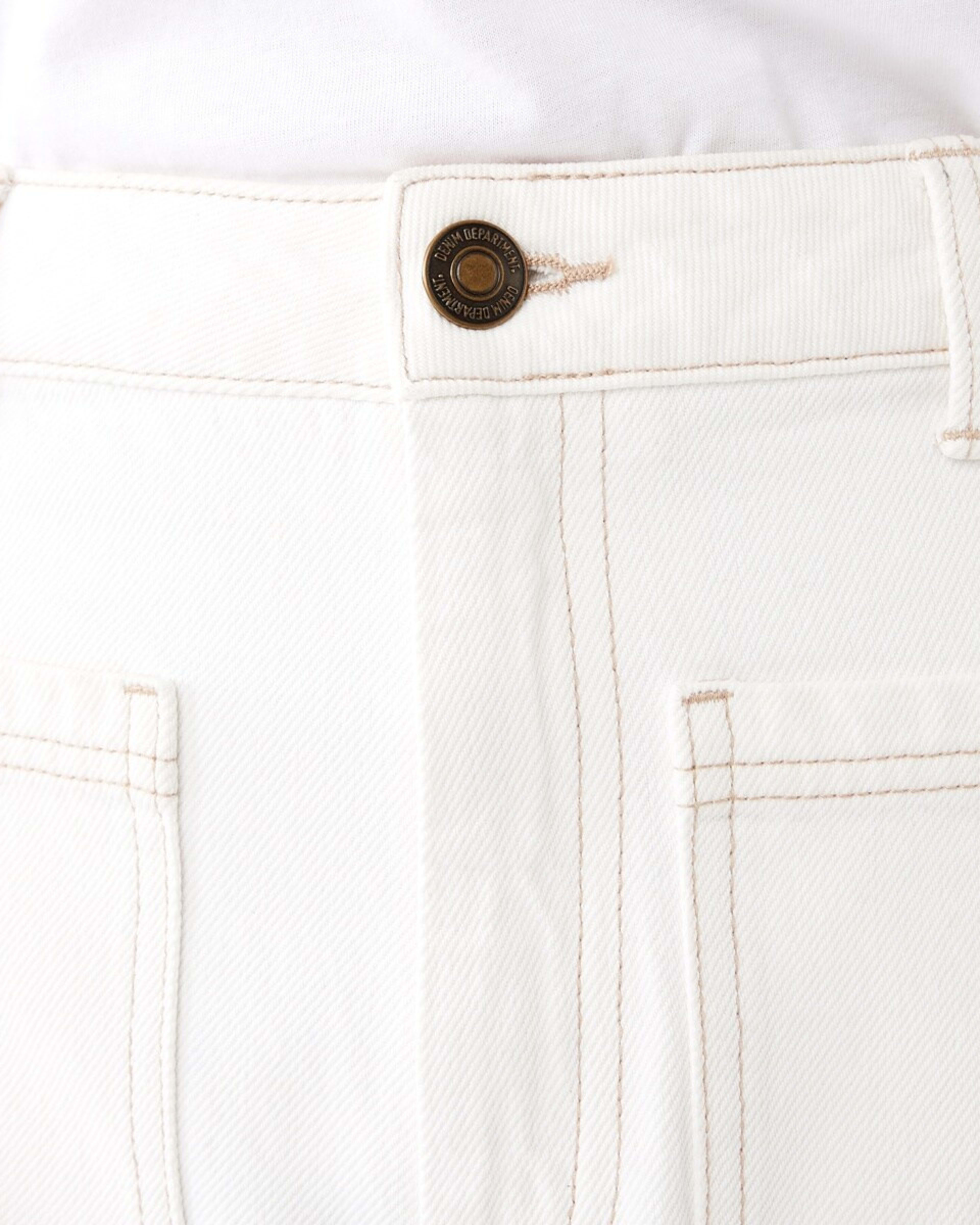 5 Wide Leg Pocket Jeans ECRU DENIM, 5 of 9
