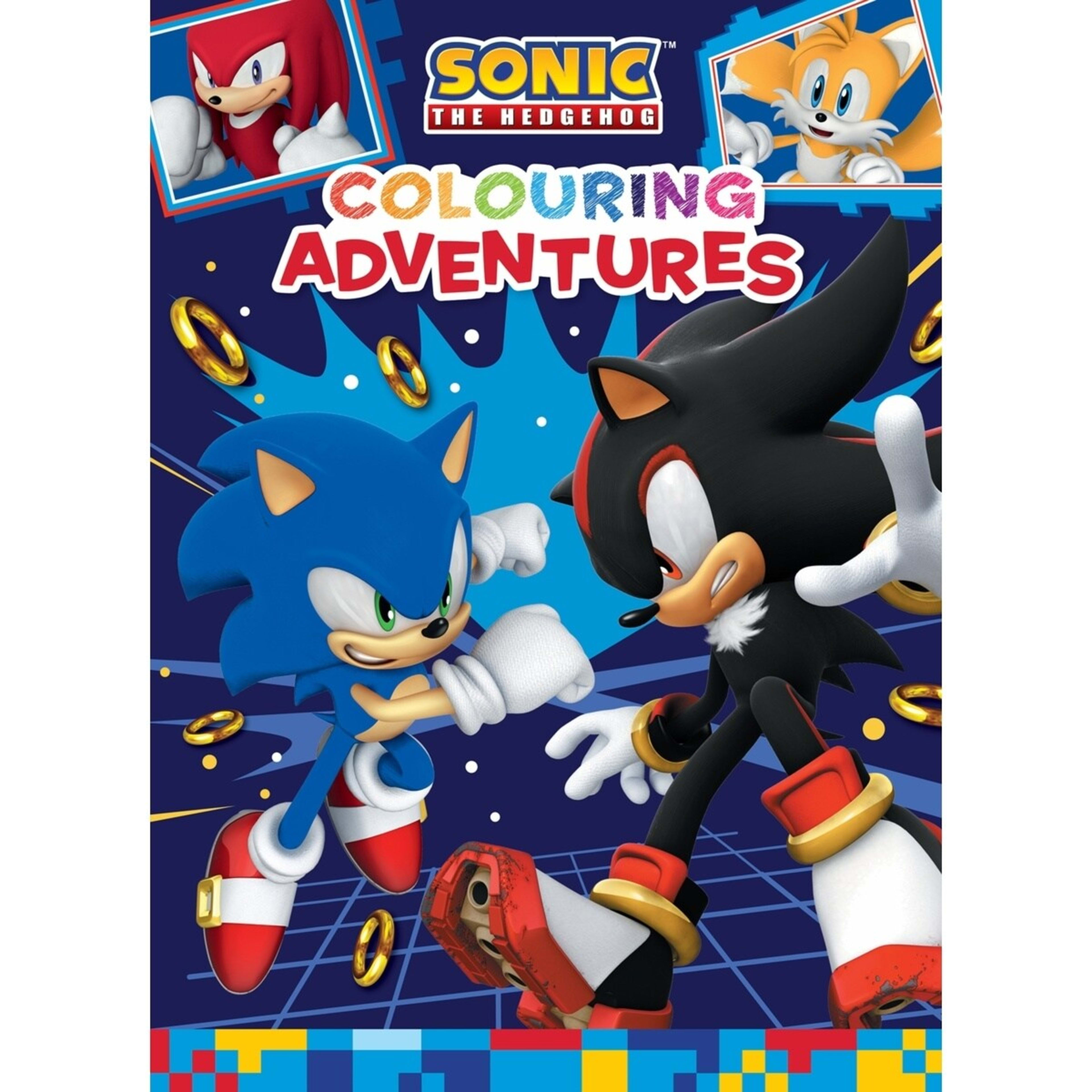 1 Sonic The Hedgehog: Colouring Adventures - Book