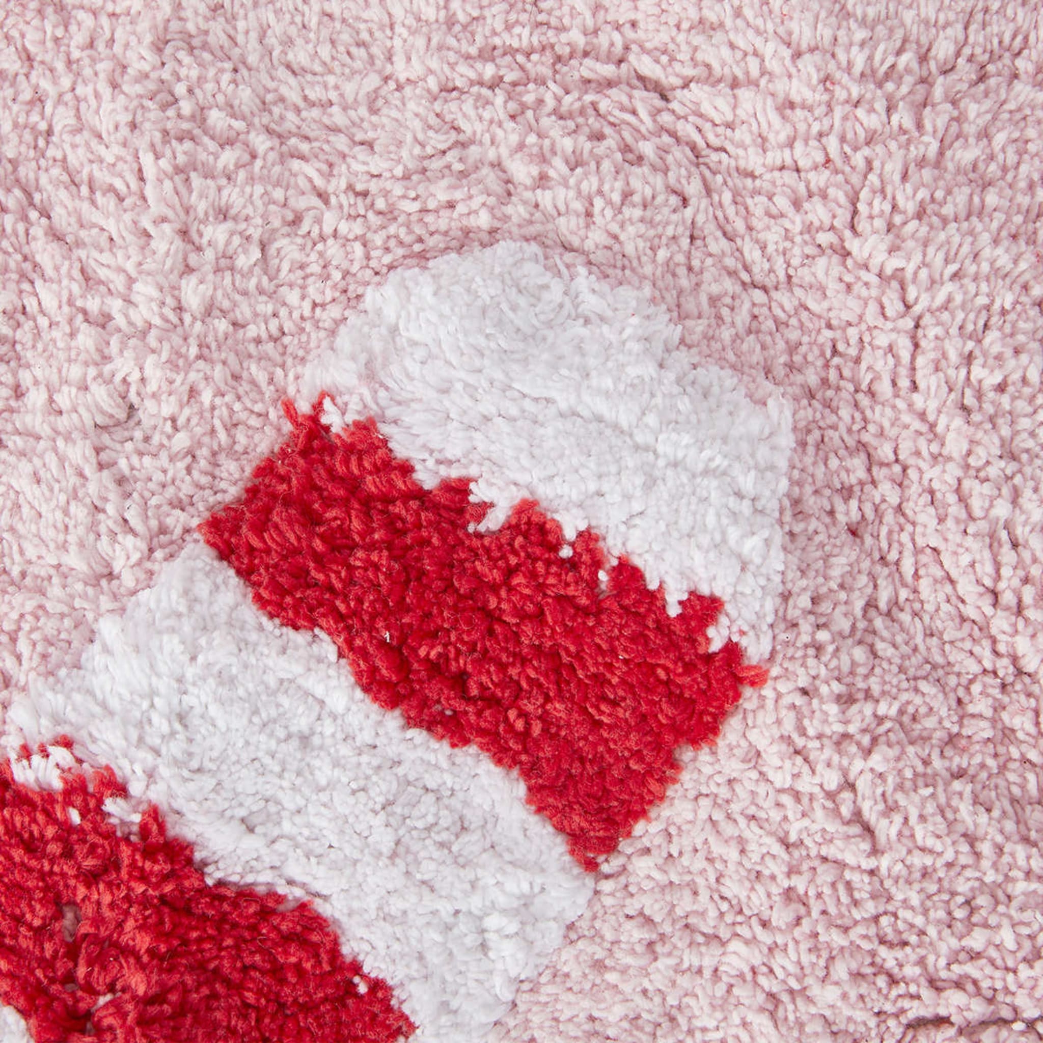 Candy Cane Bath Mat Pink Kmart