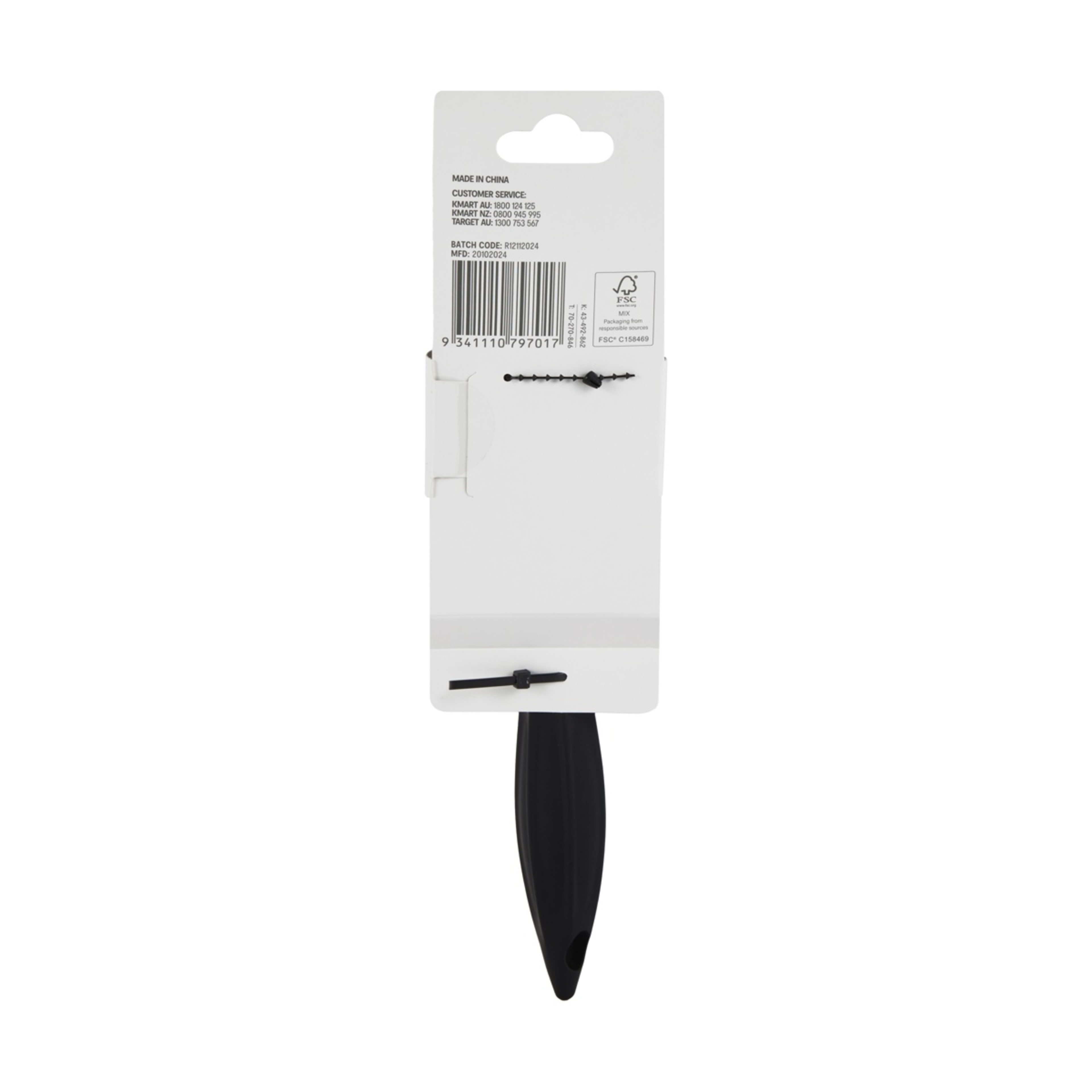 6 OXX Haircare Styling Round Brush - Black, 6 of 6