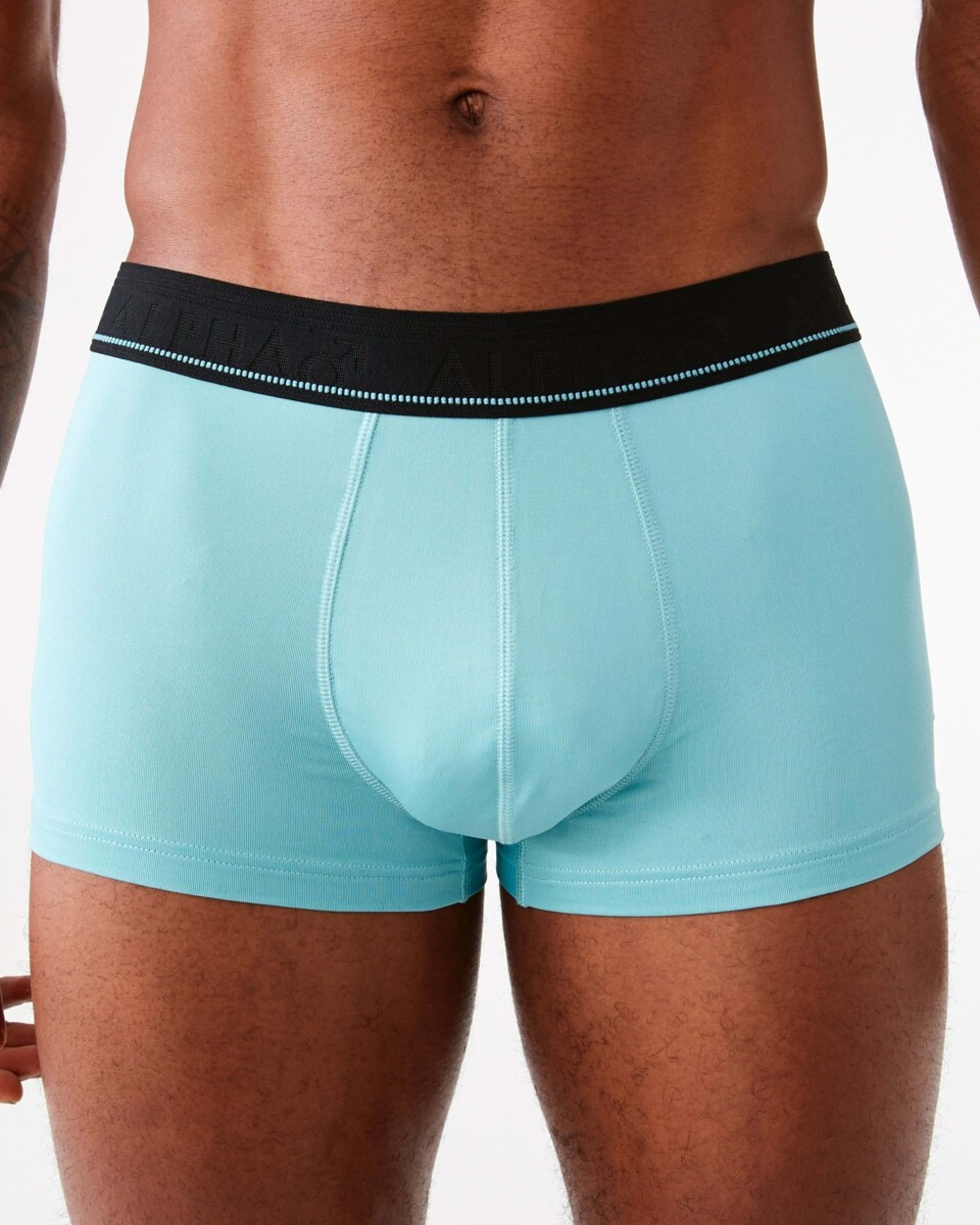 2 3 Pack Stay Fresh Plain Trunks Fresh Blue, 2 of 8