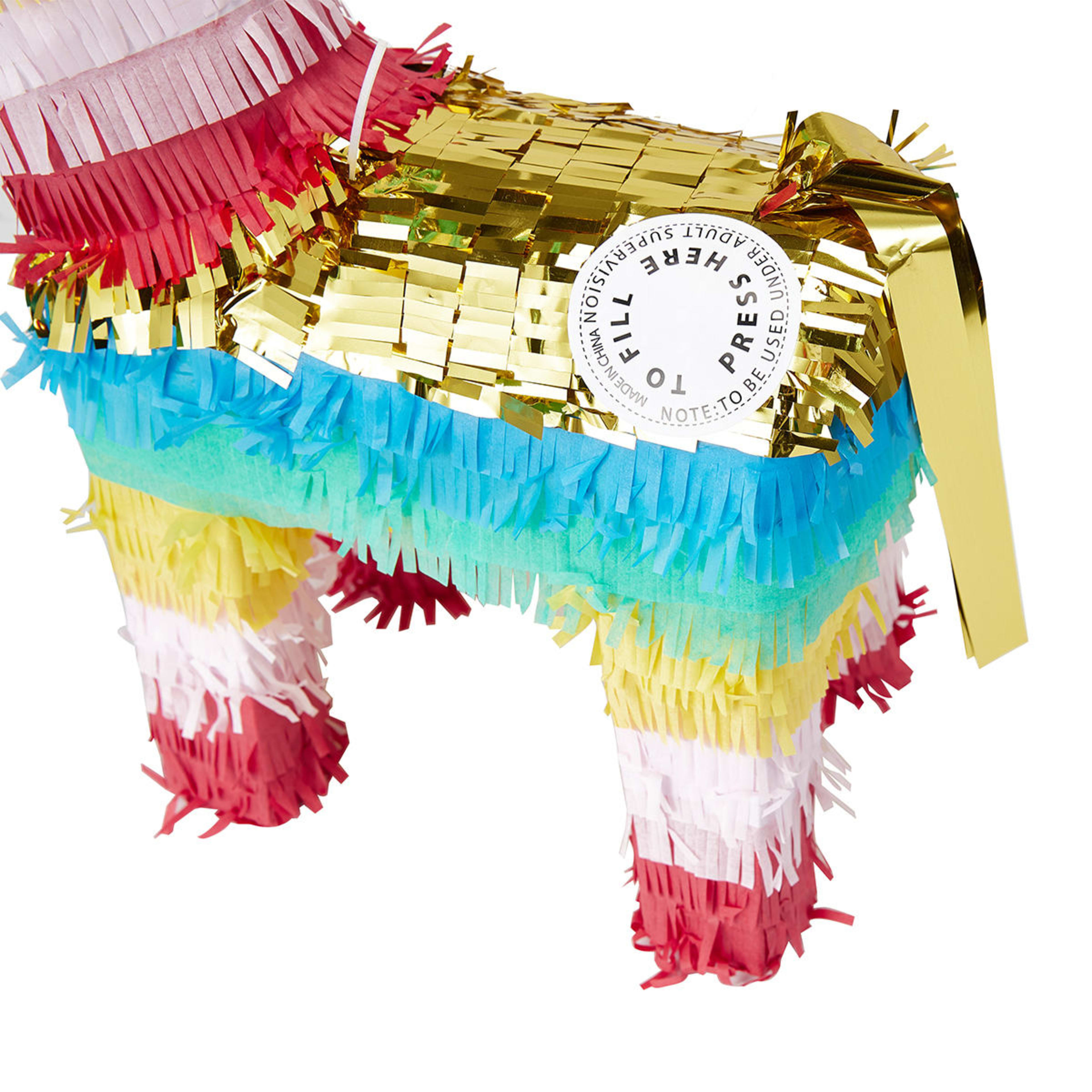 Metallic Horse Pinata Kmart