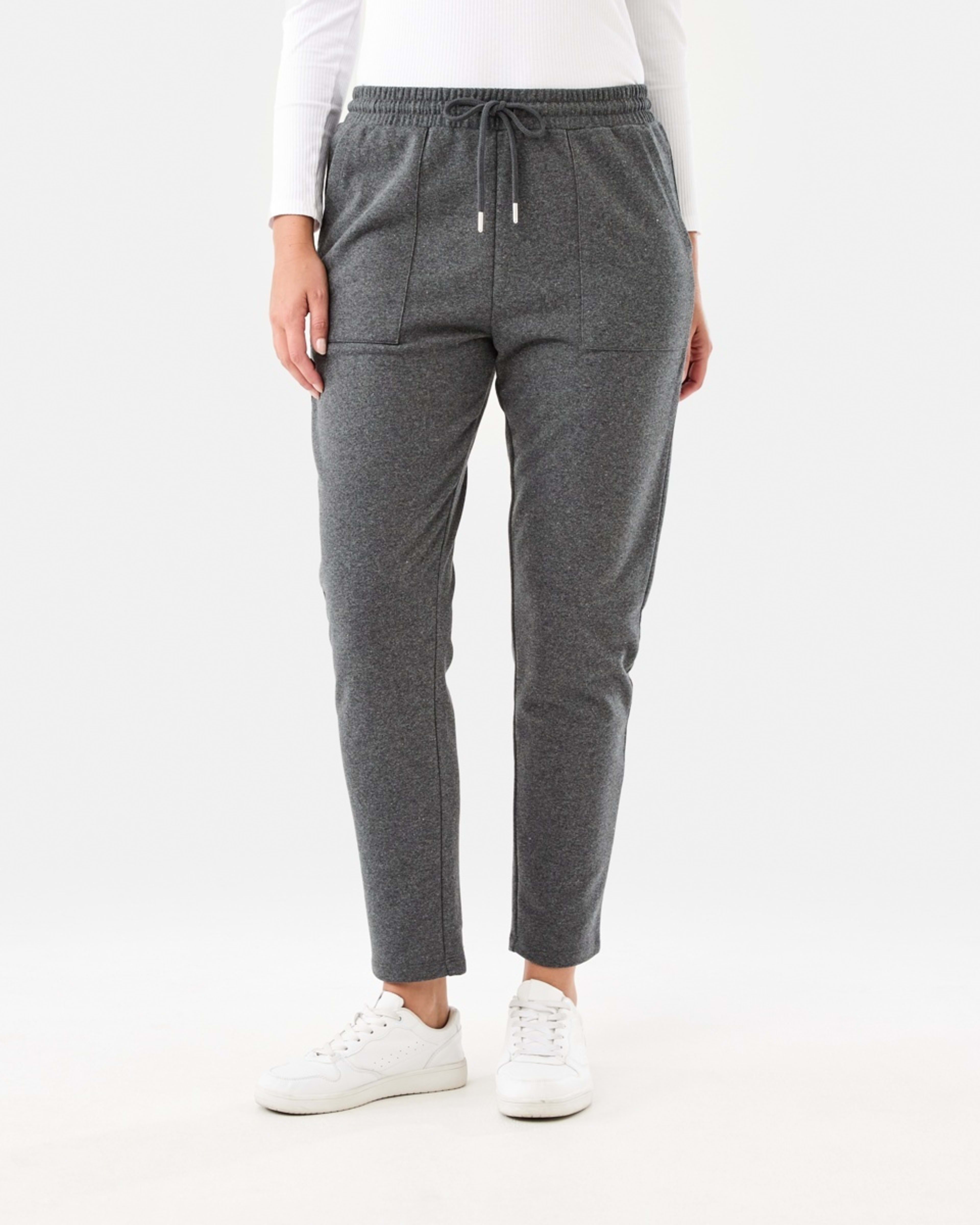 1 Straight Leg Trackpants Gry Chmrle, 1 of 6