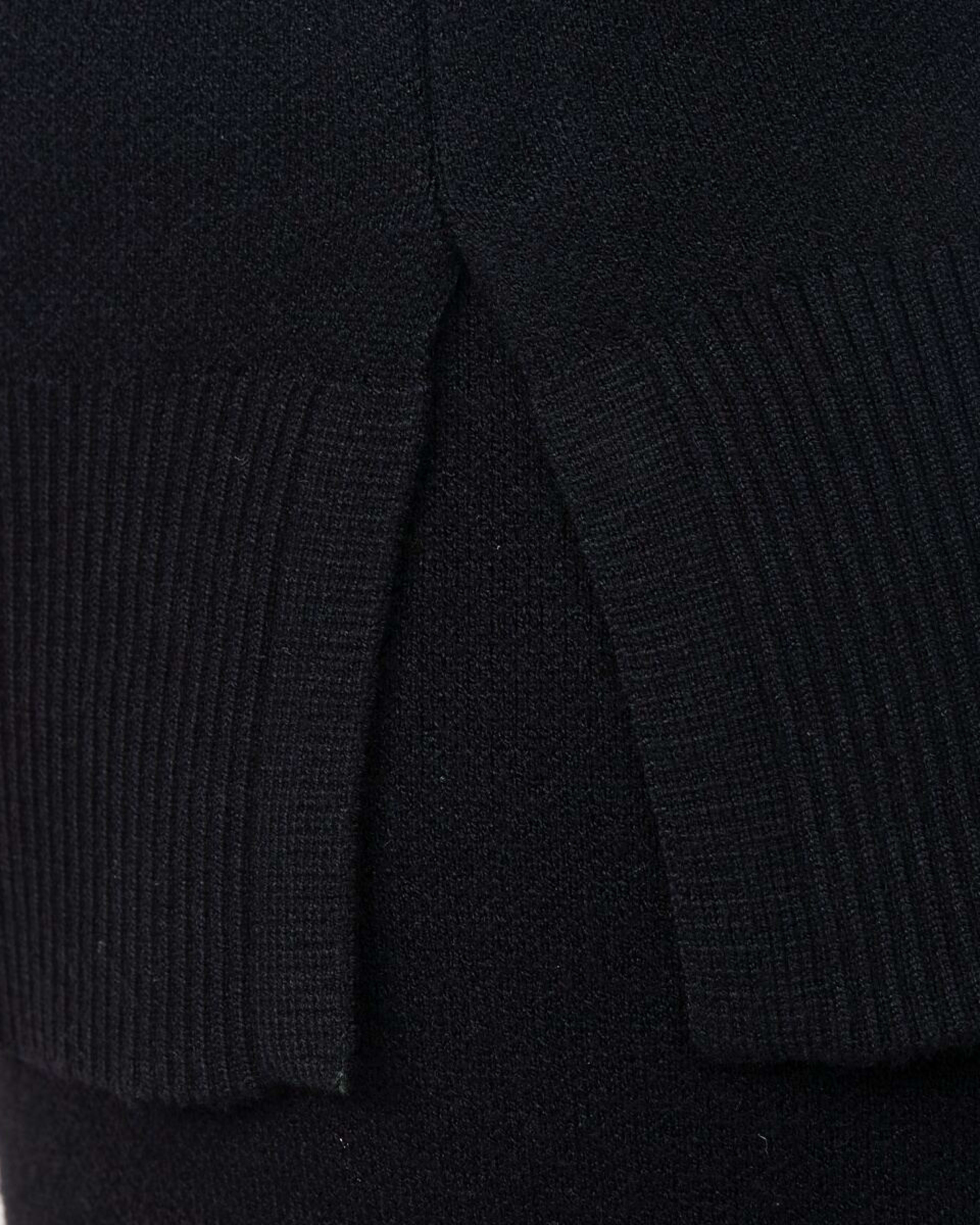 7 Compact Knit Hoodie Black, 7 of 8