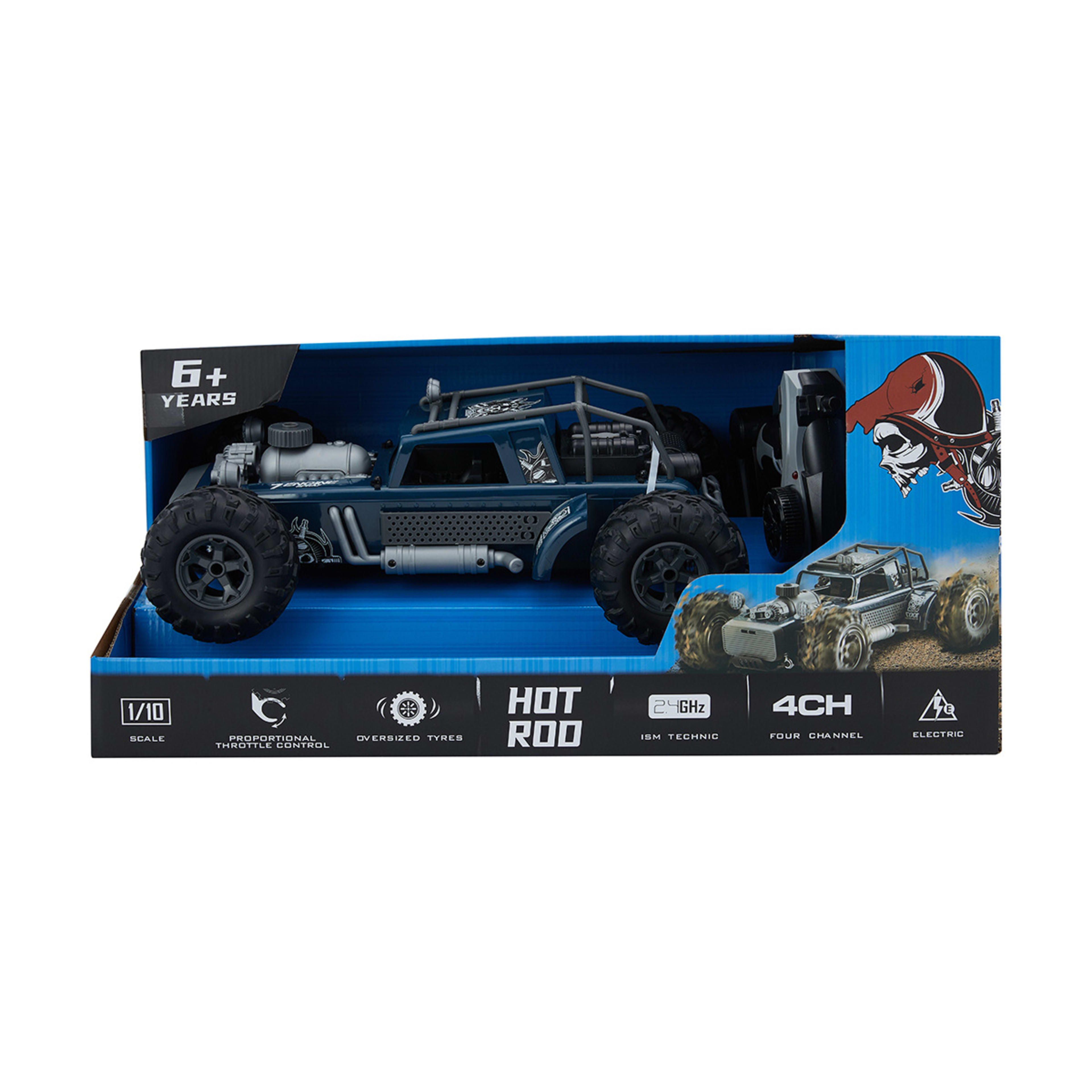 2.4GHz Remote Control Hot Rod Car Kmart