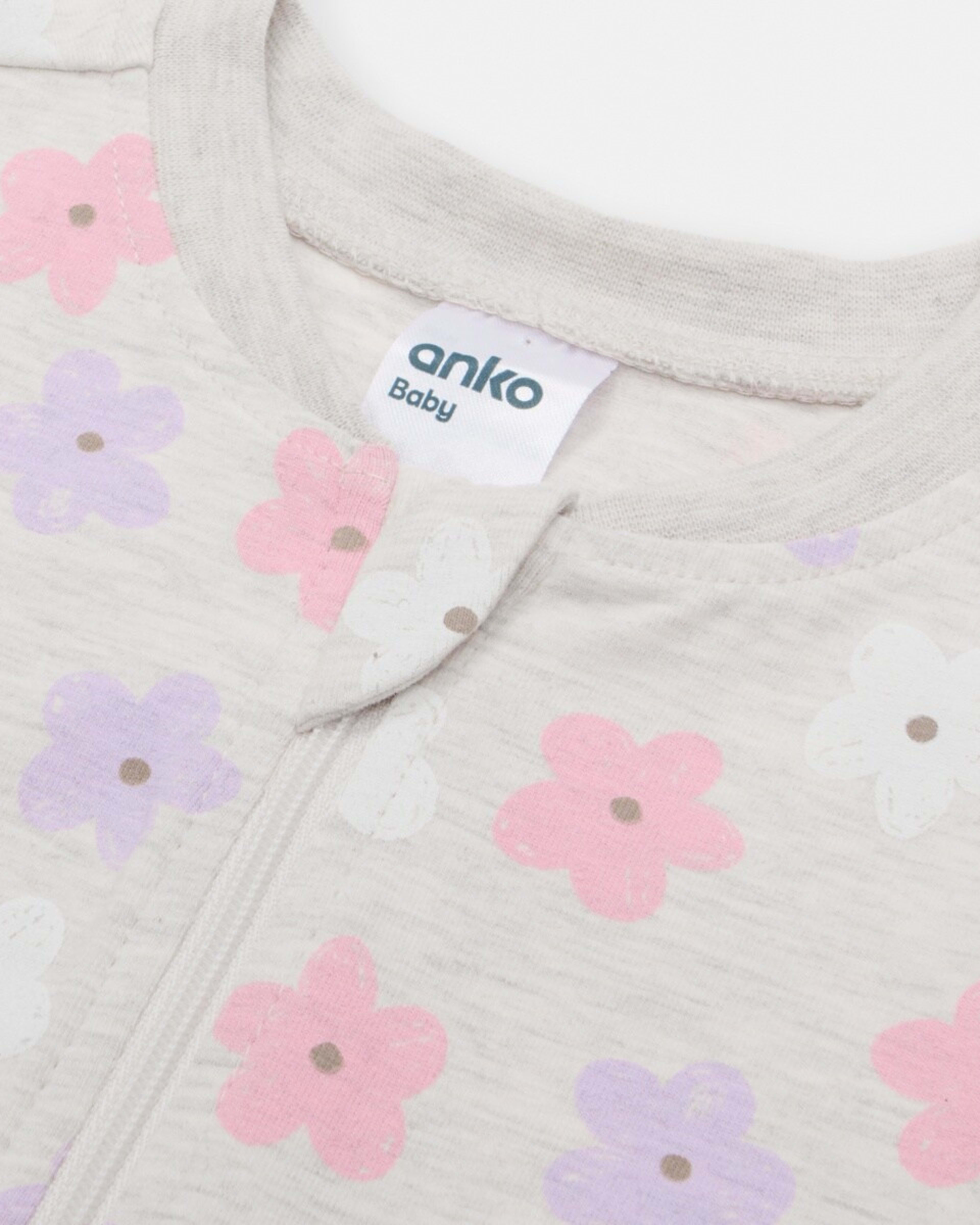 3 Turn Cuff Coverall Hny Floral, 3 of 3