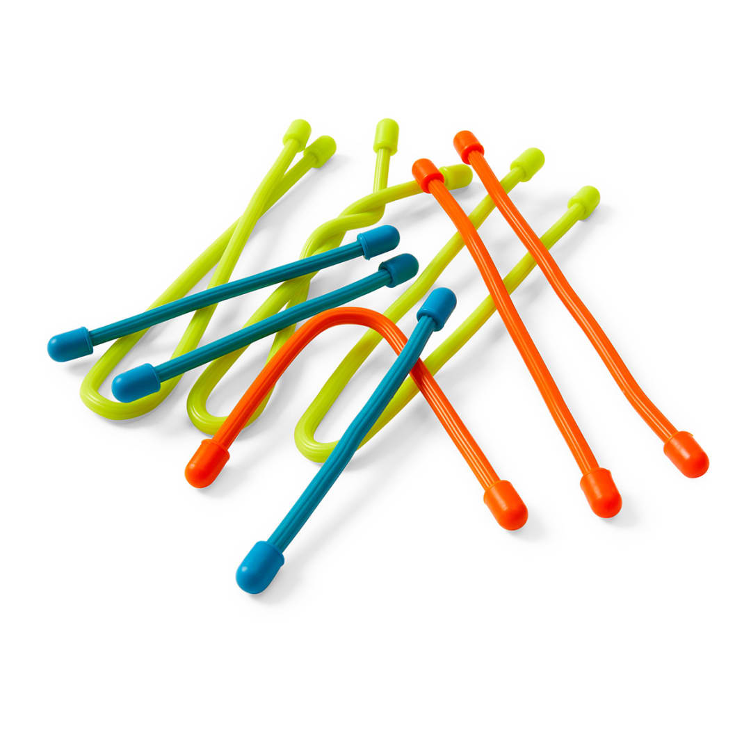 9 Piece Silicone Twist Ties - Kmart