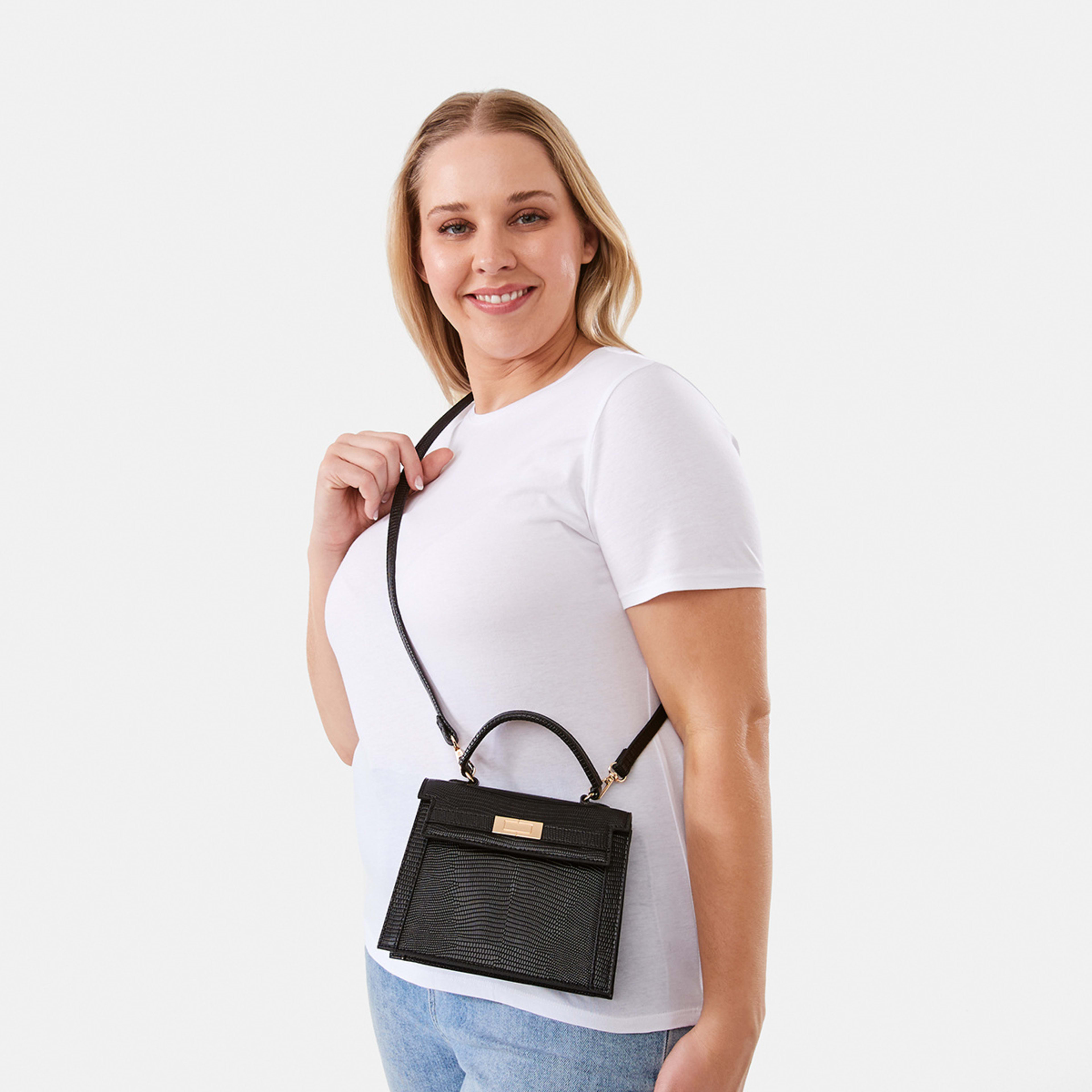 5 Mini Crossbody Bag Black, 5 of 5
