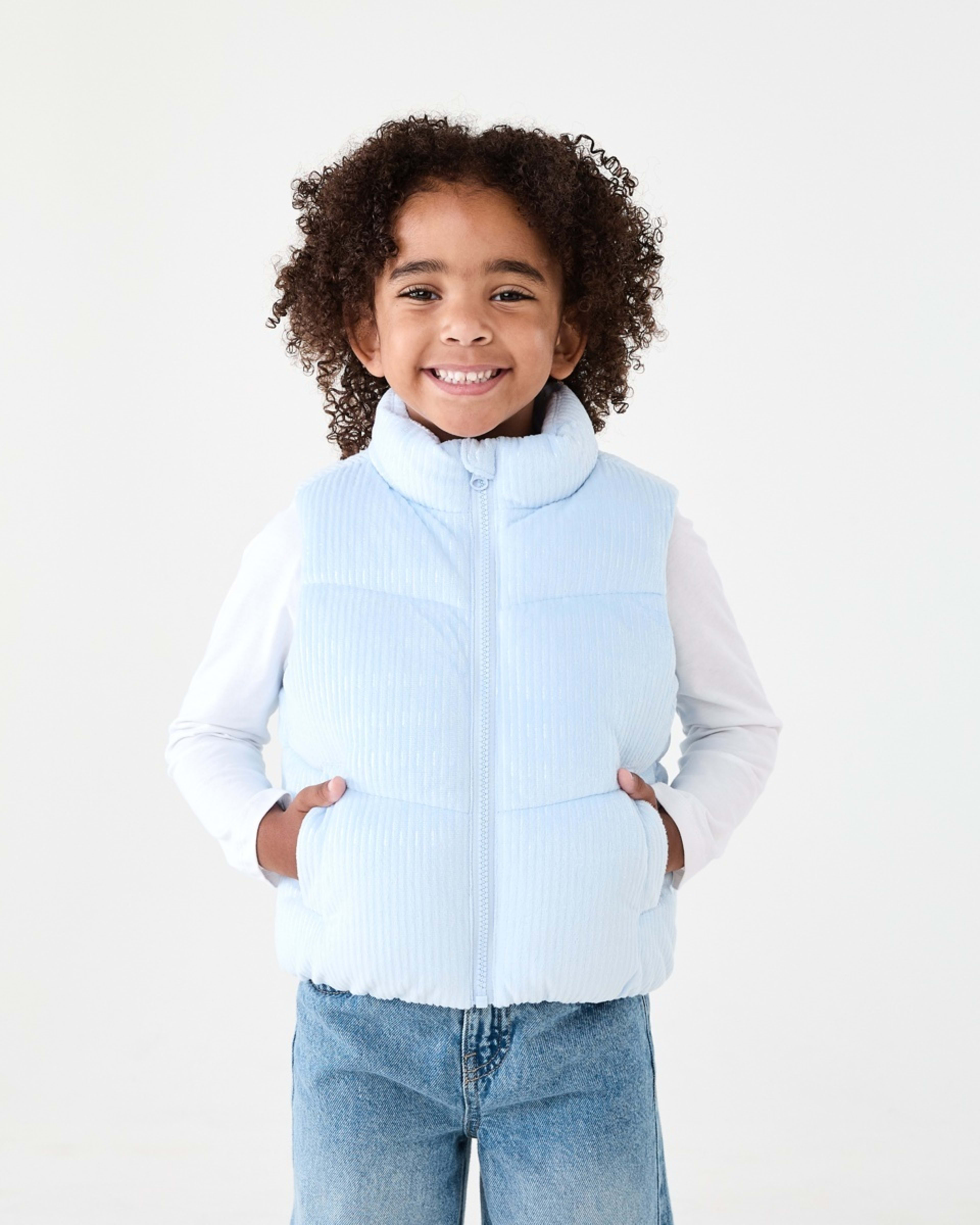 2 Puffer Vest Doll Blue, 2 of 10