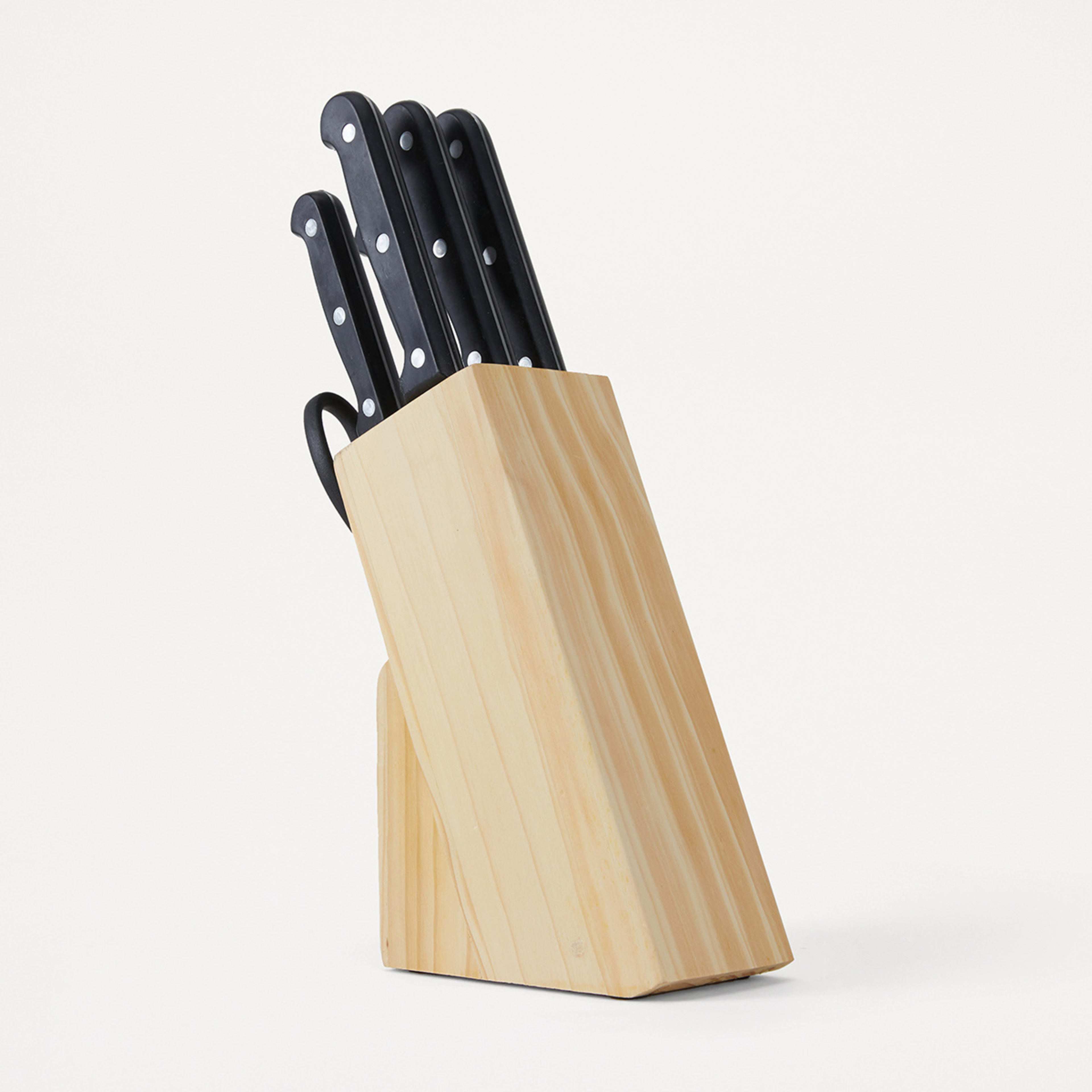 7 Knife Block Set Kmart
