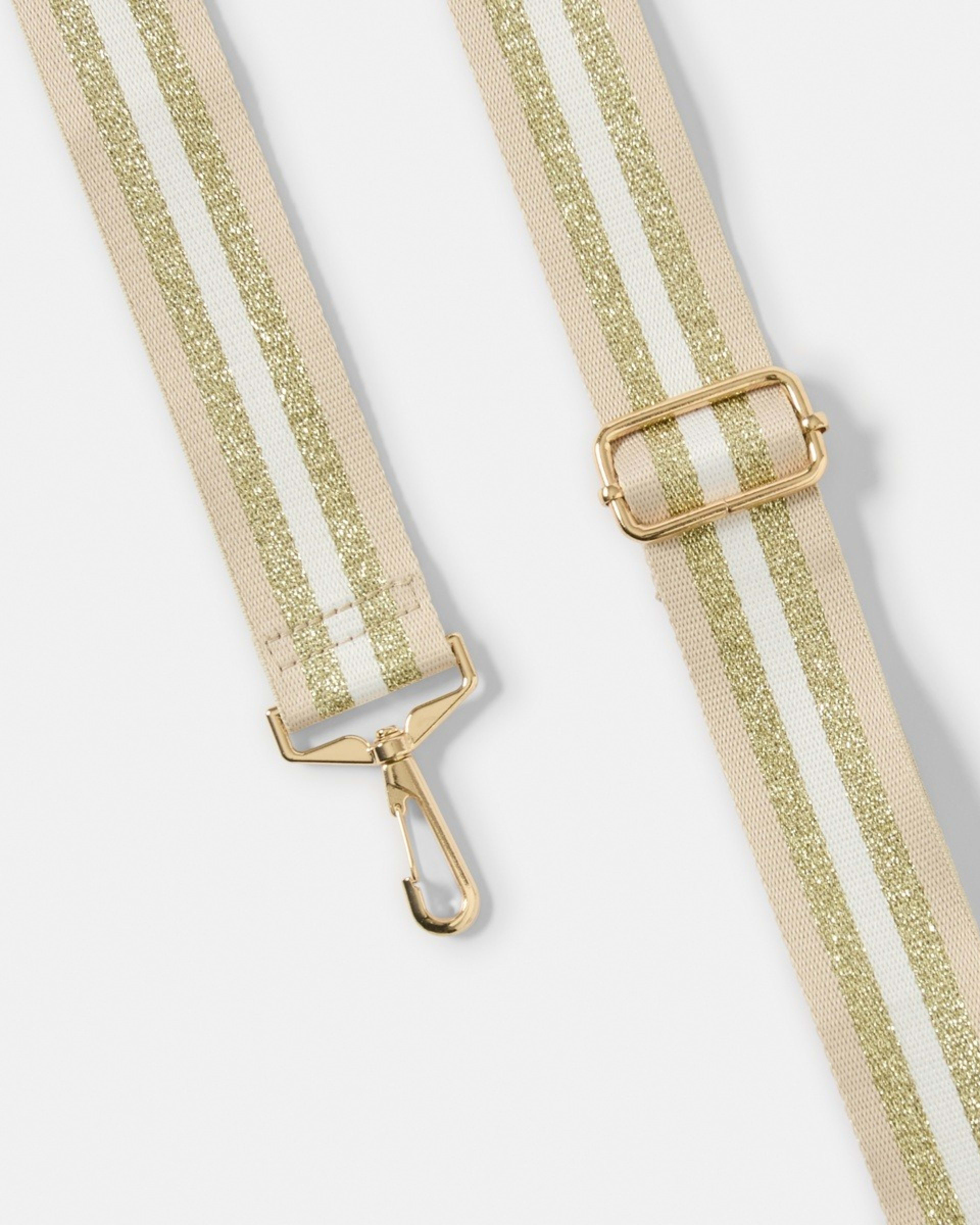 2 Bag Strap GLD STRIPE, 2 of 4