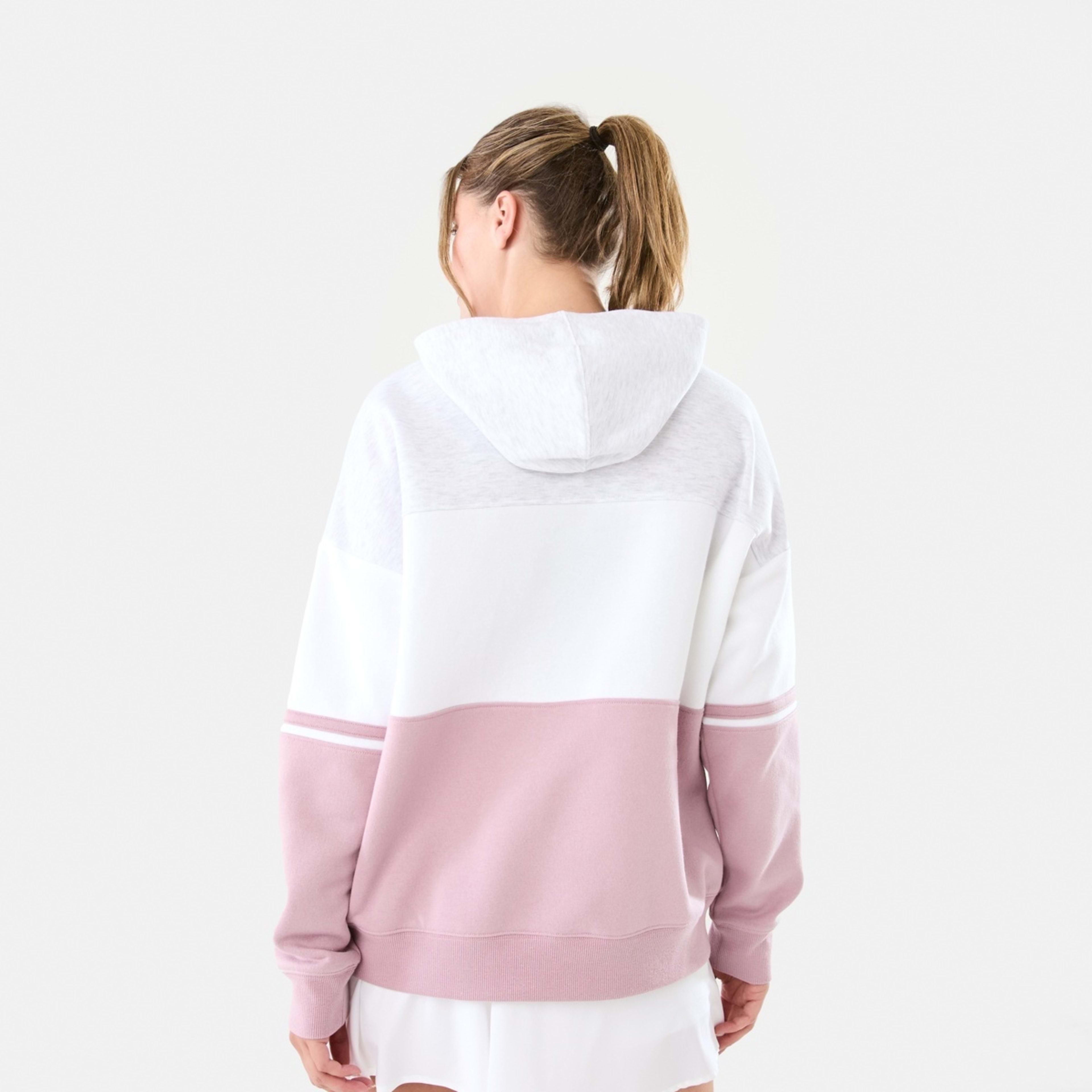 3 Everlast Womens Colourblock Sweatshirt Dusty Pink, 3 of 7