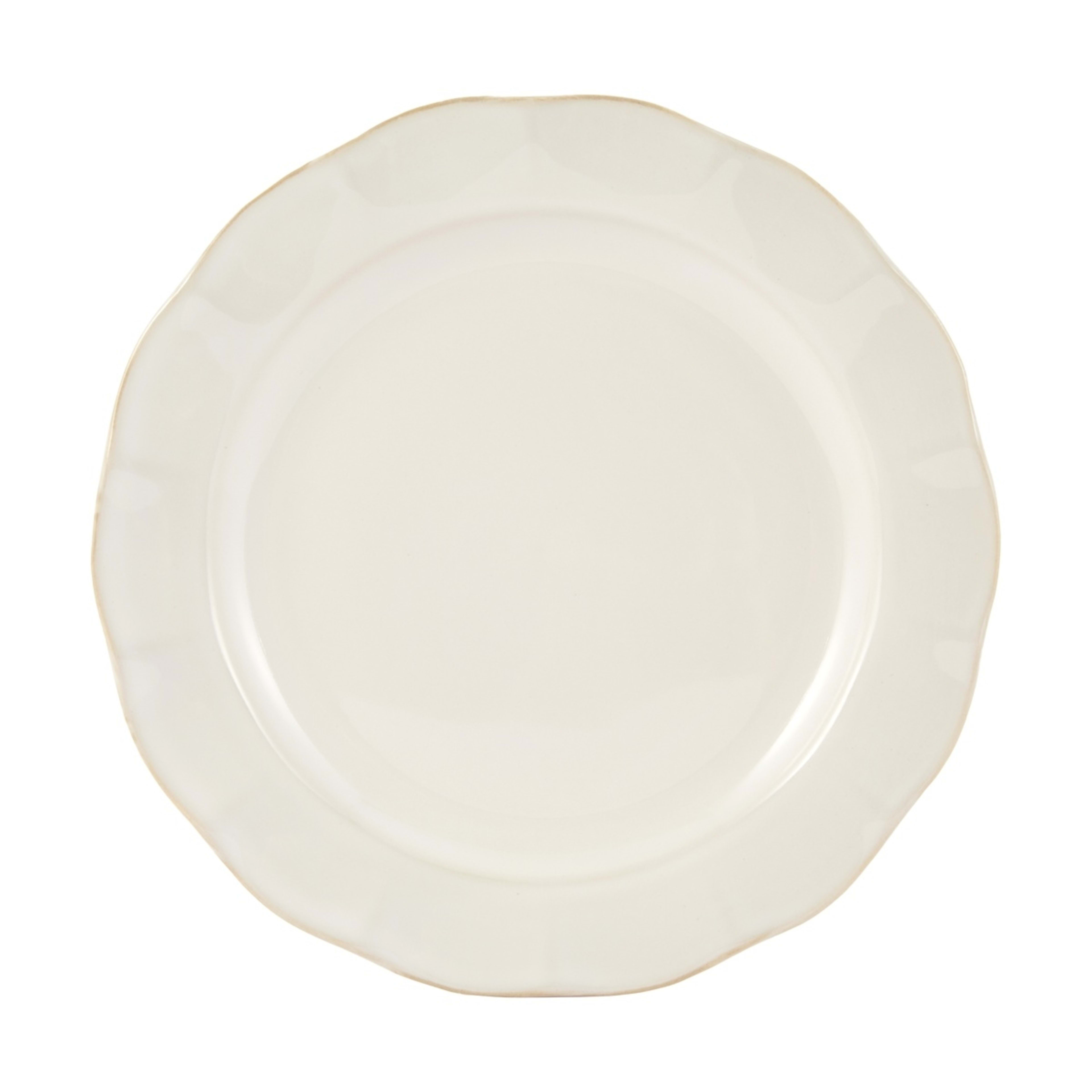 3 White Petal Dinner Plate, 3 of 4