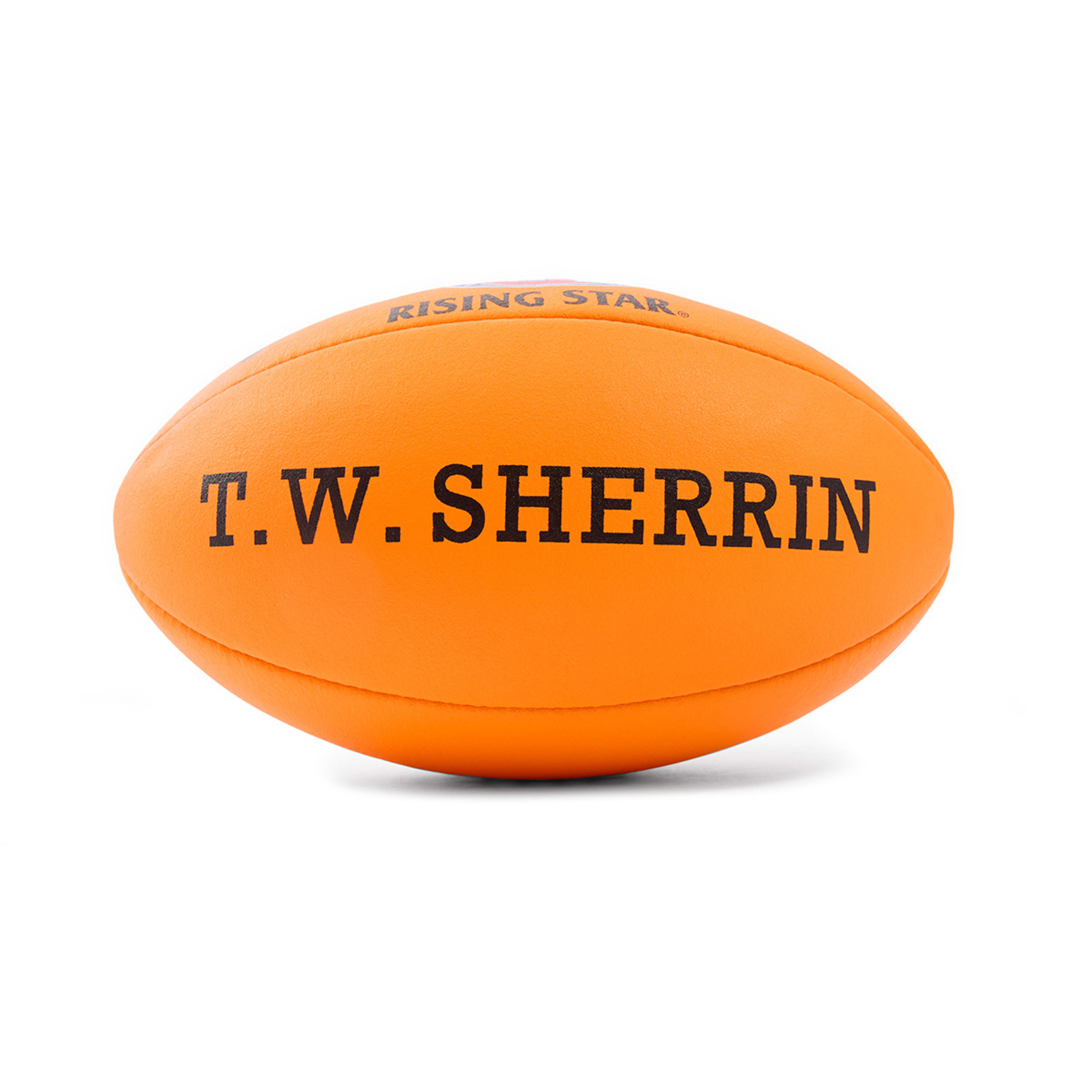 2 Sherrin AFL Rising Star Football - Size 5, Orange, 2 of 4