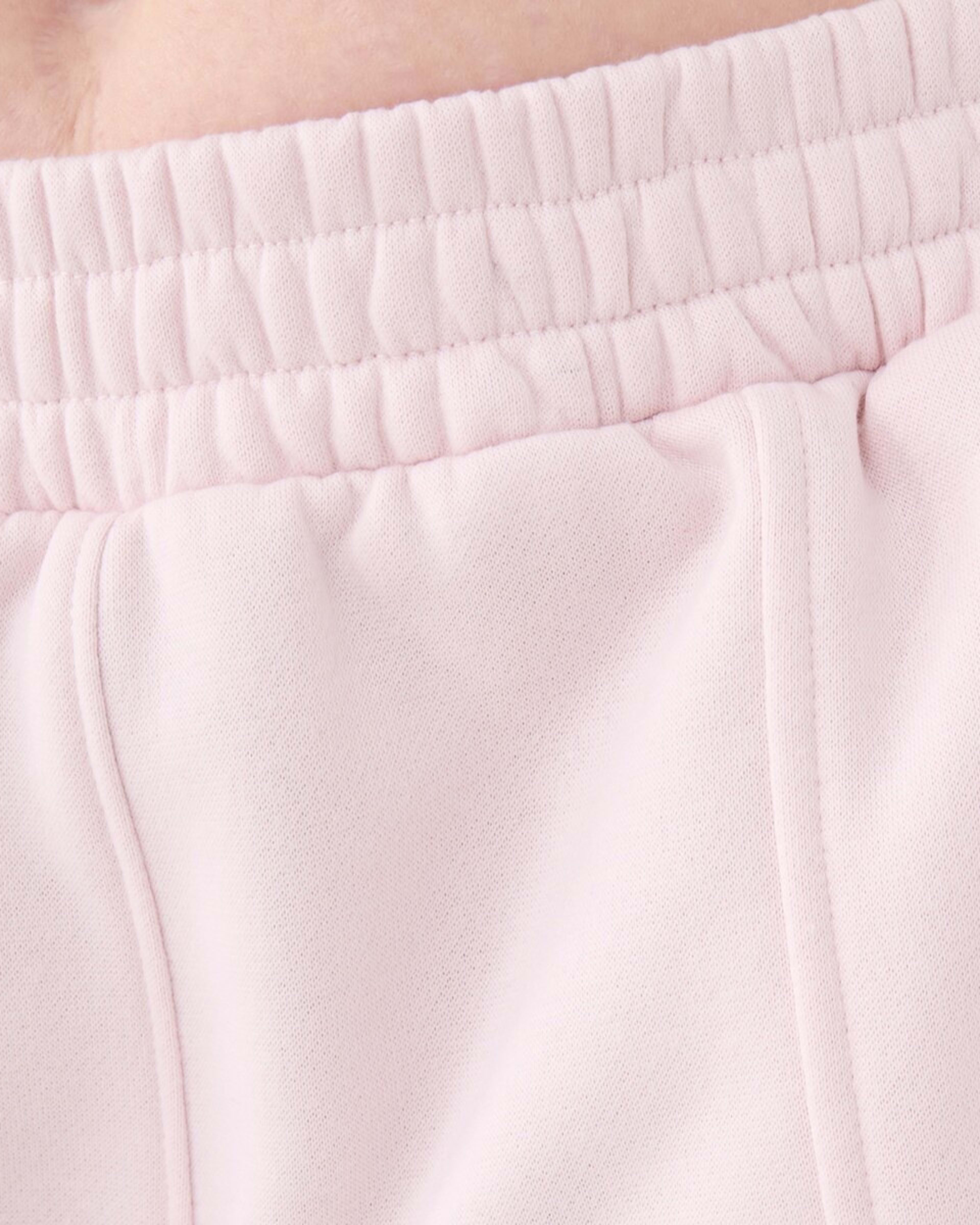 5 Active Womens Front Seam Fleece Shorts AURA PINK, 5 of 5