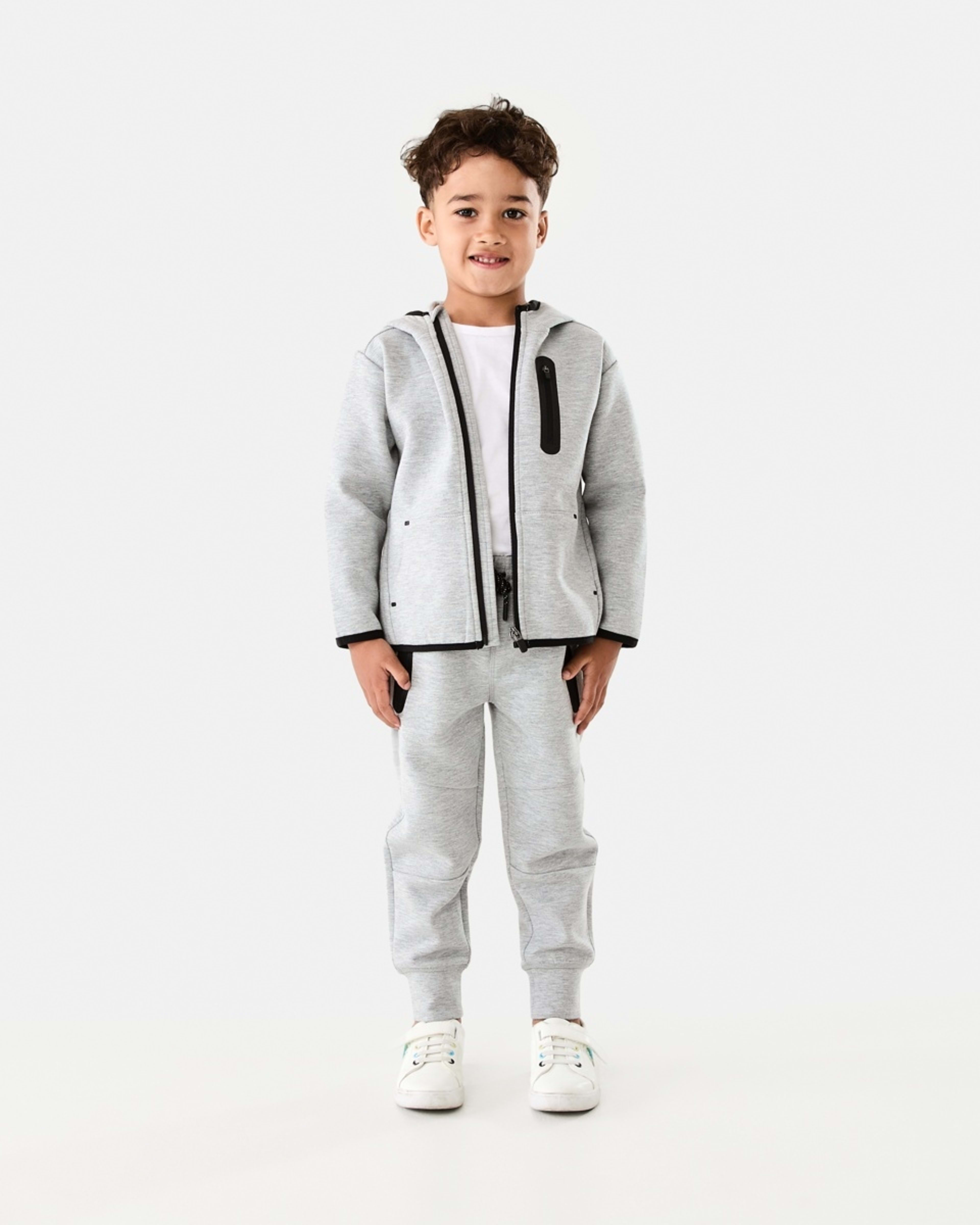 5 Active Kids Trackpants LIGHT GREY MARLE, 5 of 8