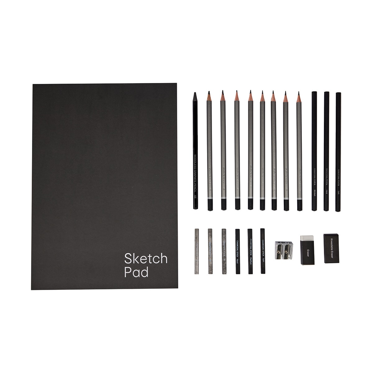 22 Pack Sketch and Draw Set Kmart