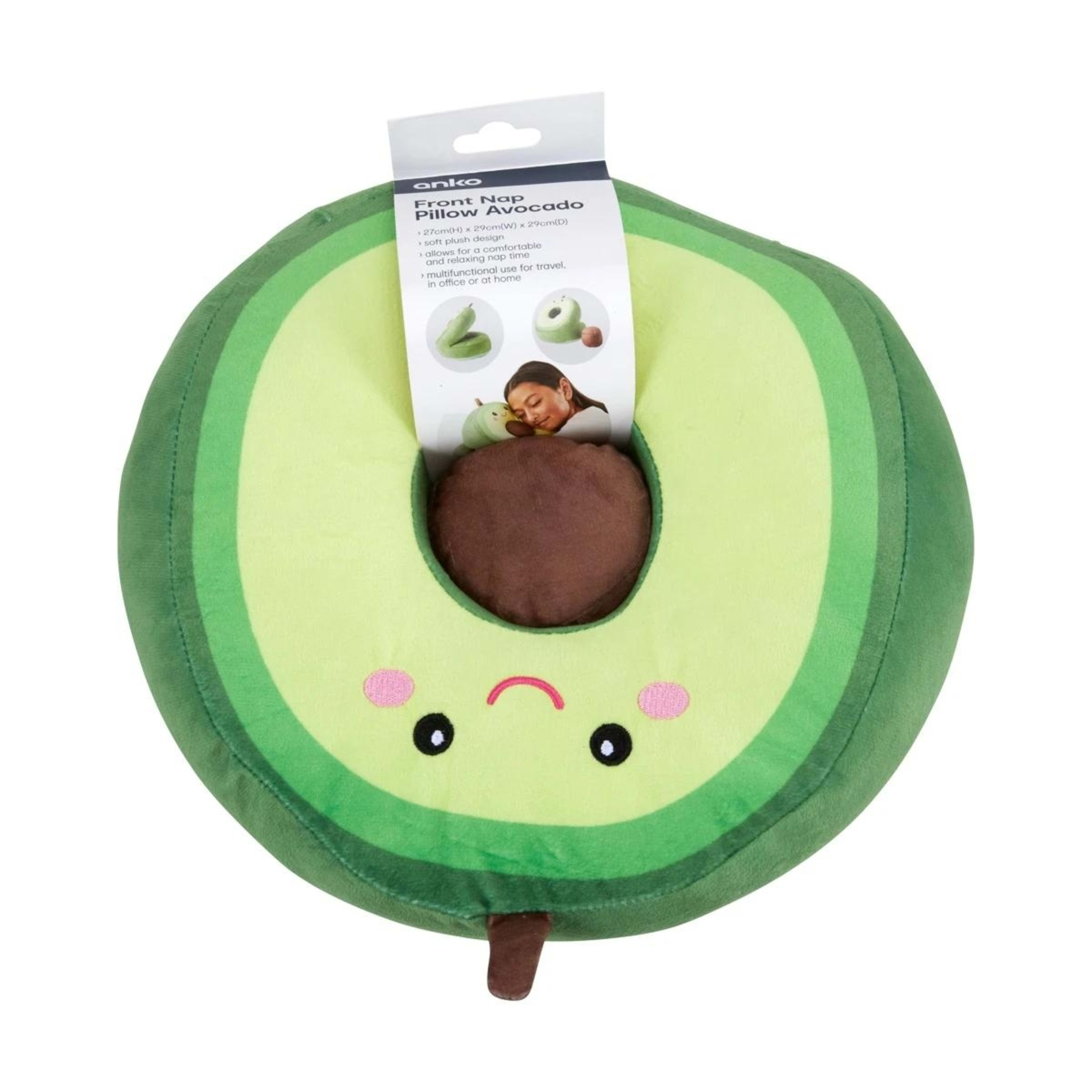 10 Front Nap Pillow - Avocado, 10 of 10