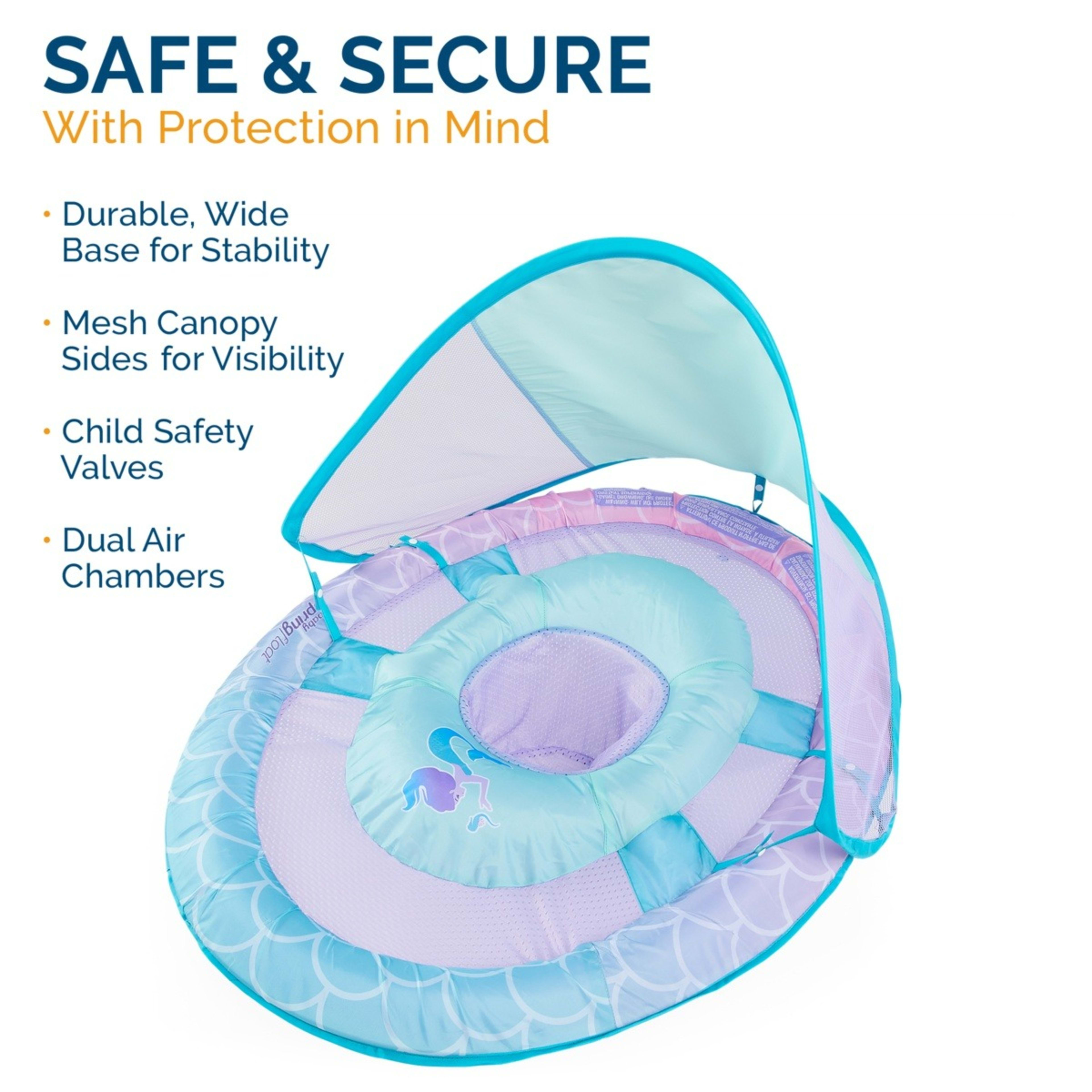 Swimways Baby Spring Float Inflatable Sun Canopy Assorted Kmart