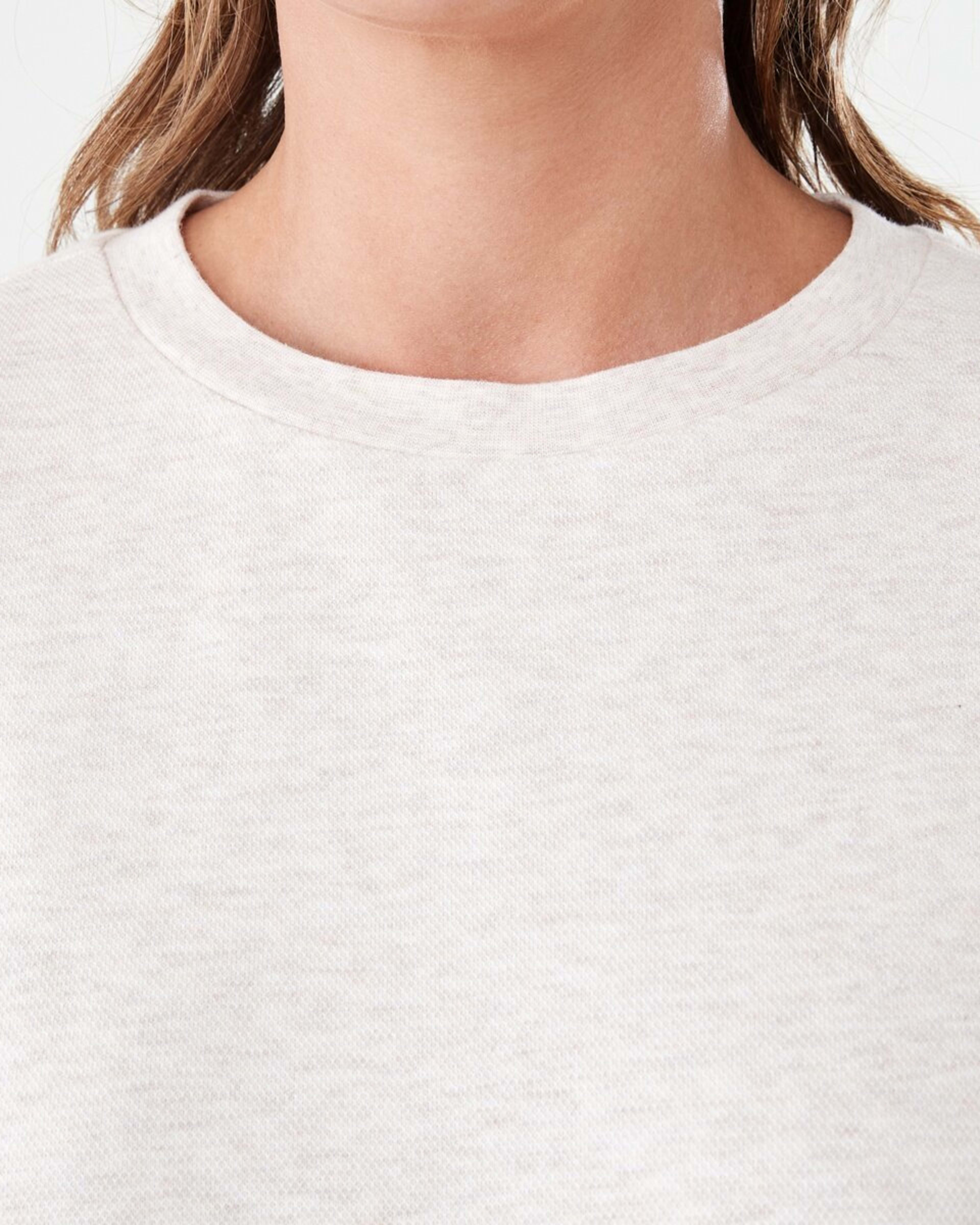 5 Long Sleeve Pique Top Soft Bge, 5 of 6