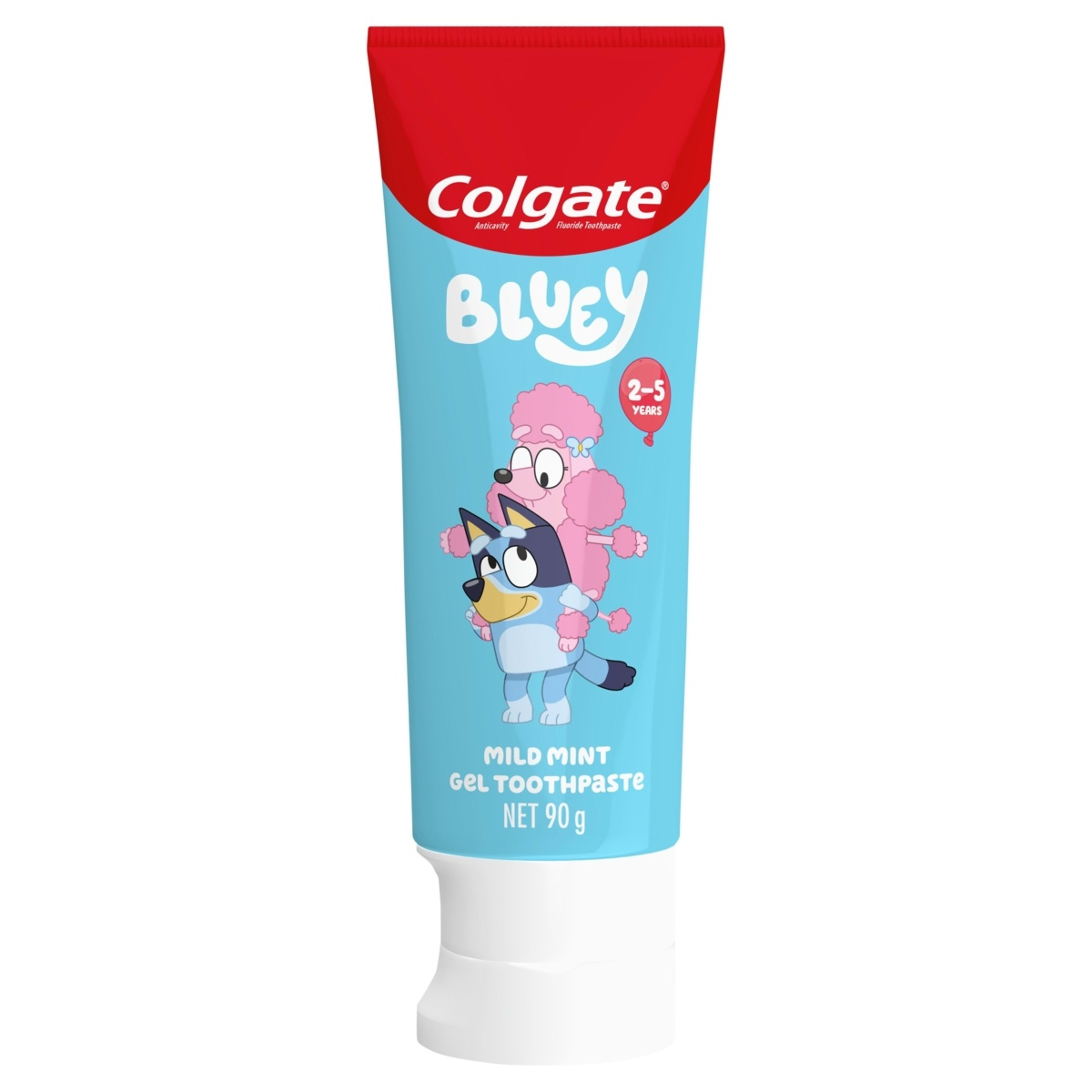 6 Colgate Junior Bluey Mild Mint Gel Toothpaste, 6 of 10