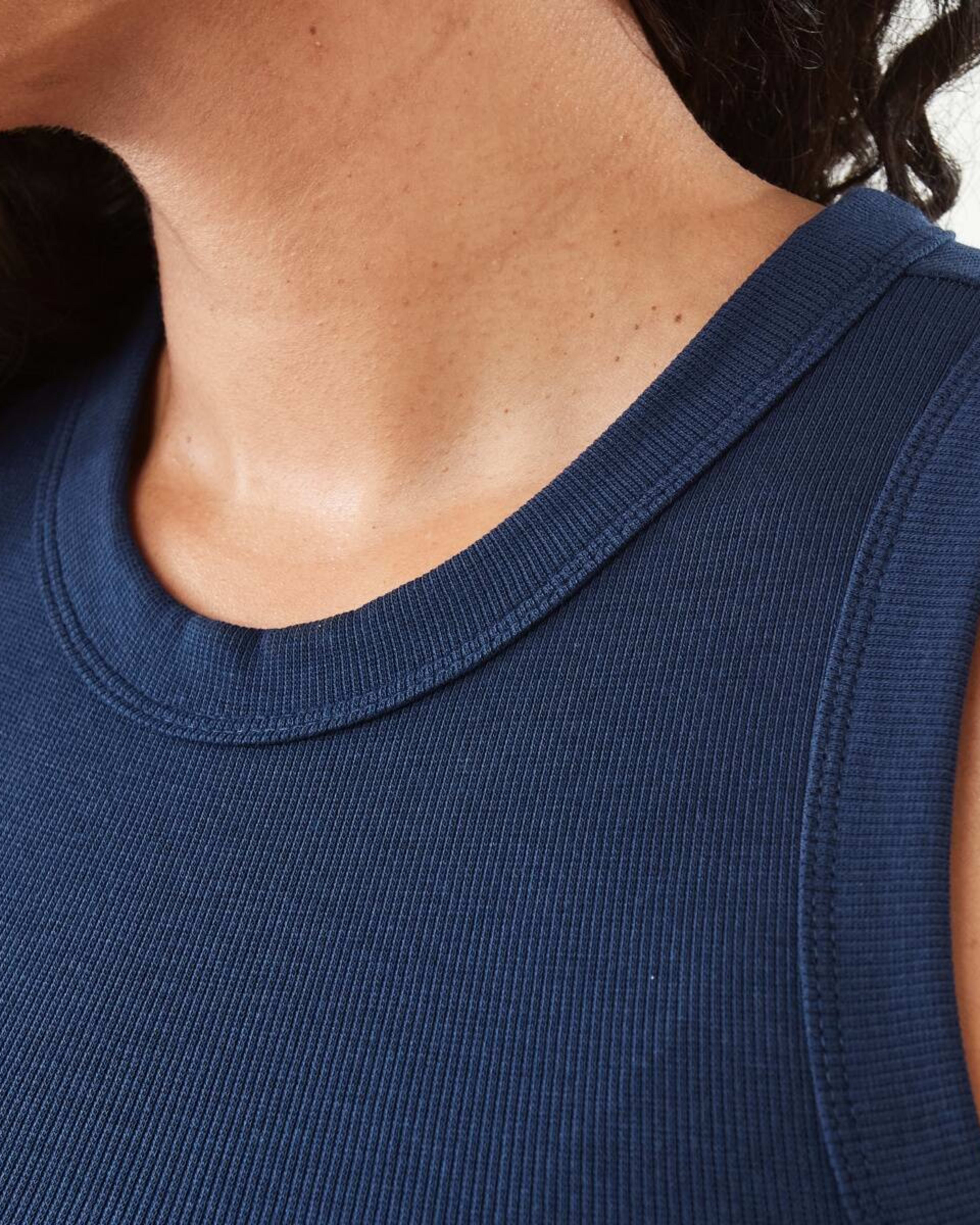 6 Sleeveless Rib Tank Mdnt Navy, 6 of 9