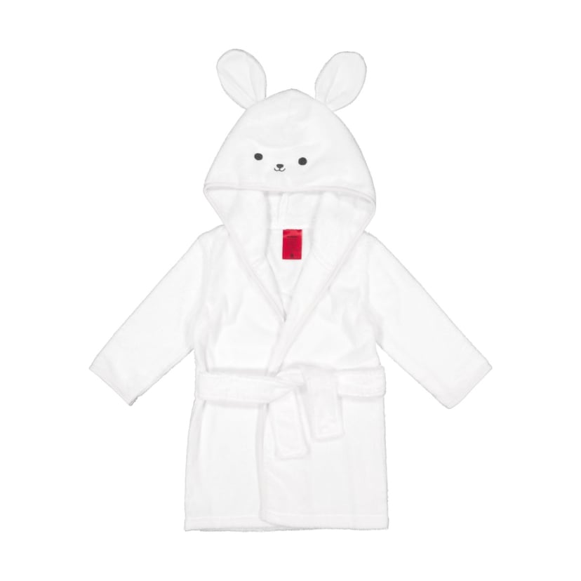 Cotton Hooded Bath Robe - Bunny - Kmart