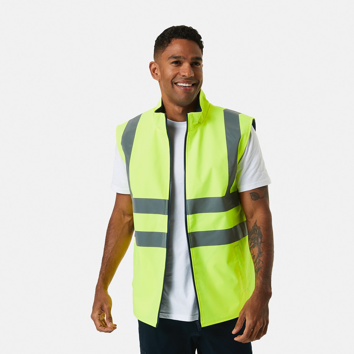 Workwear HiVisibility Heavy Duty Vest Kmart