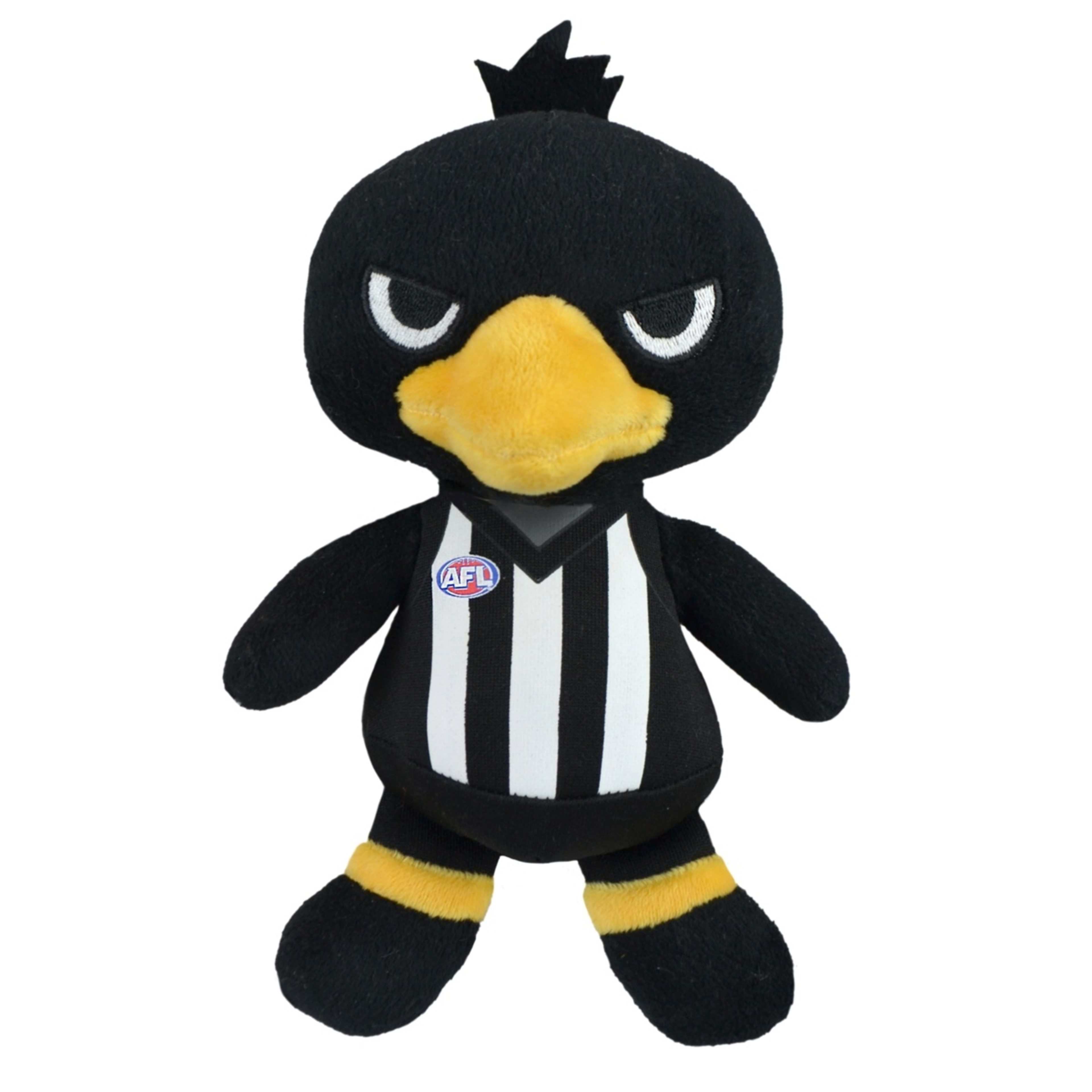 1 AFL Collingwood Magpies Plush Rascal Mascot