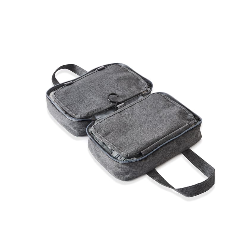 Multi Pocket Hanging Organiser Grey Kmart