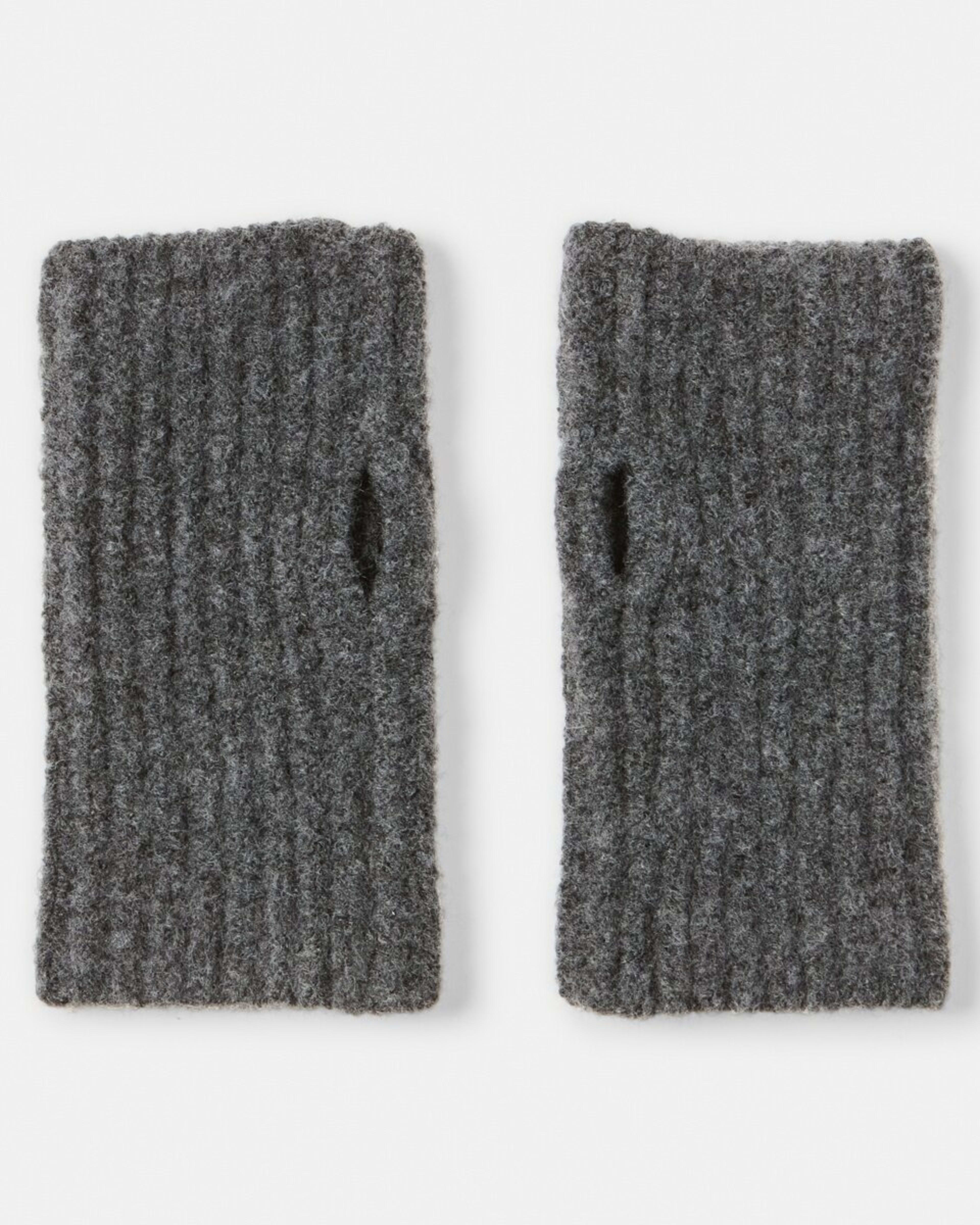 1 Rib Gloves Gry Chmrle, 1 of 3