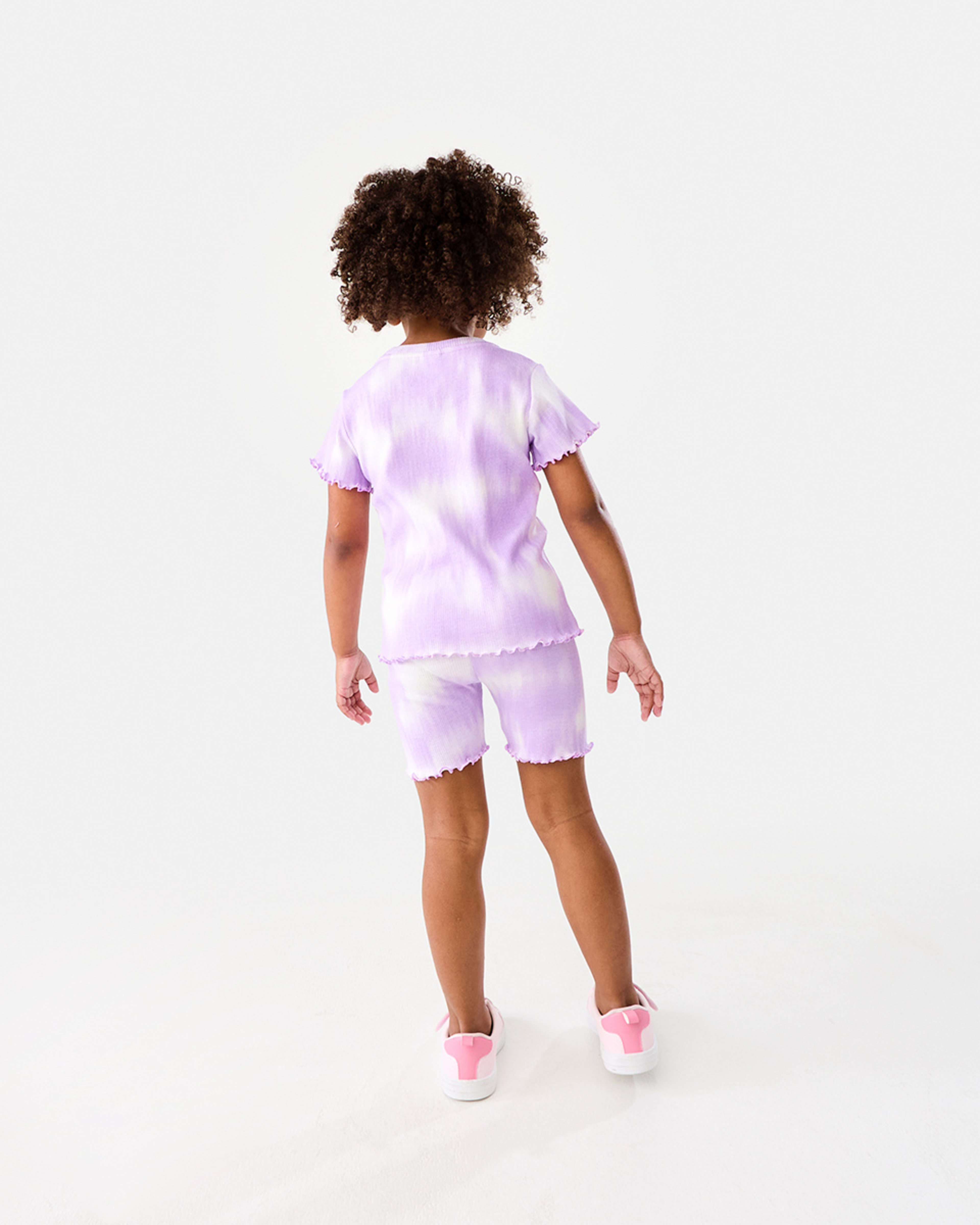 6 Short Sleeve Rib T-shirt Pl Tiedye, 6 of 8