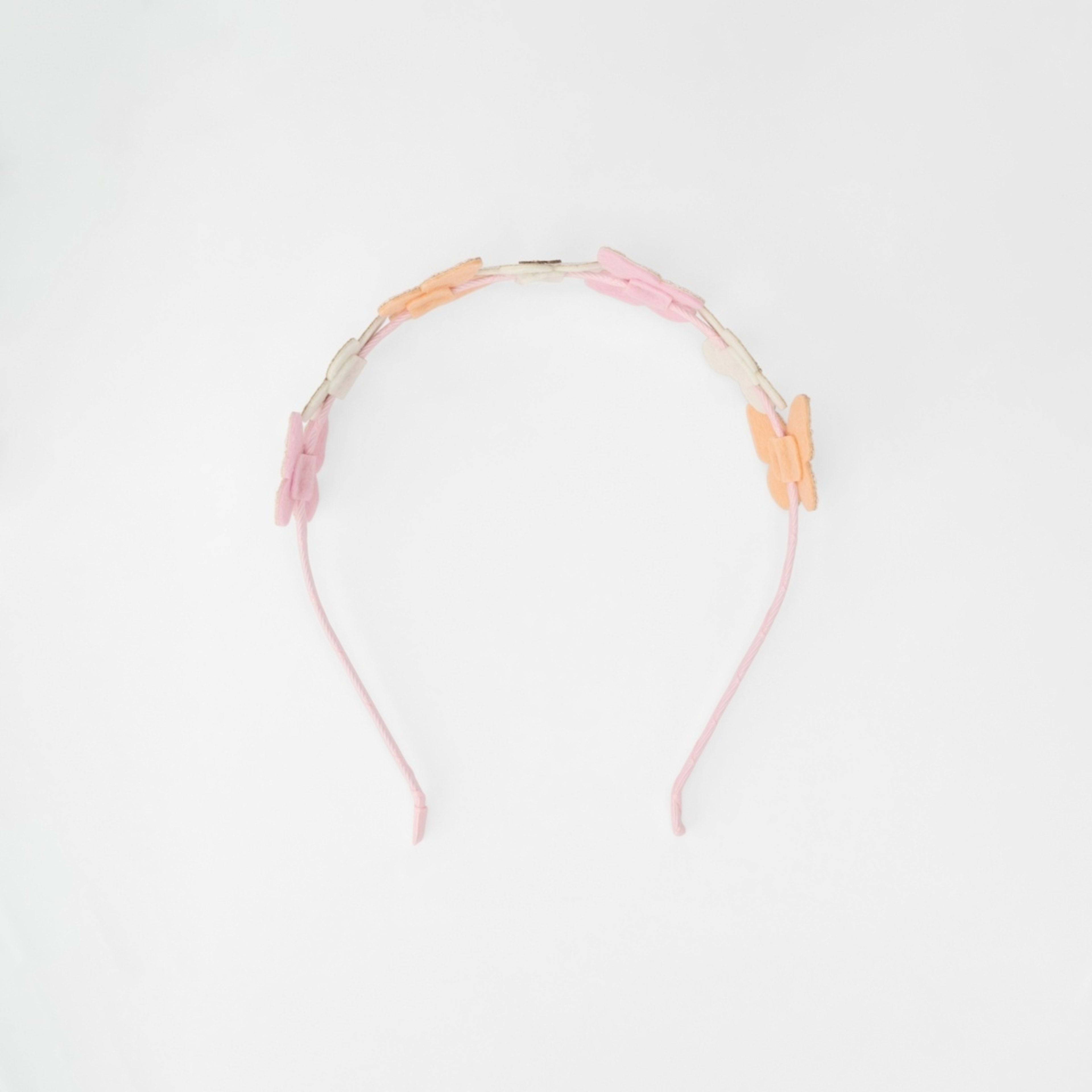3 Butterfly Daisy Headband - Pink, 3 of 4