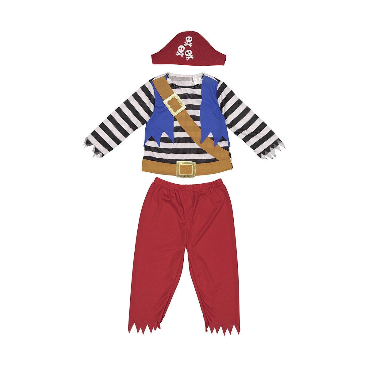 Pirate Costume - Ages 2-3 - Kmart